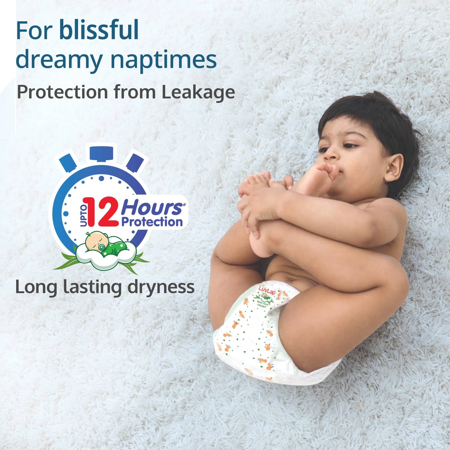 LuvLap Pant Diapers - M (12 kg) - Image 2