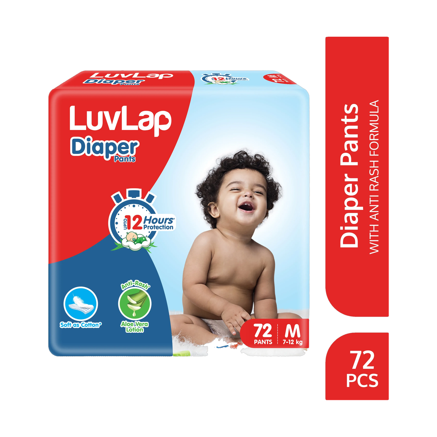 LuvLap Pant Diapers - M (12 kg) - Image 1