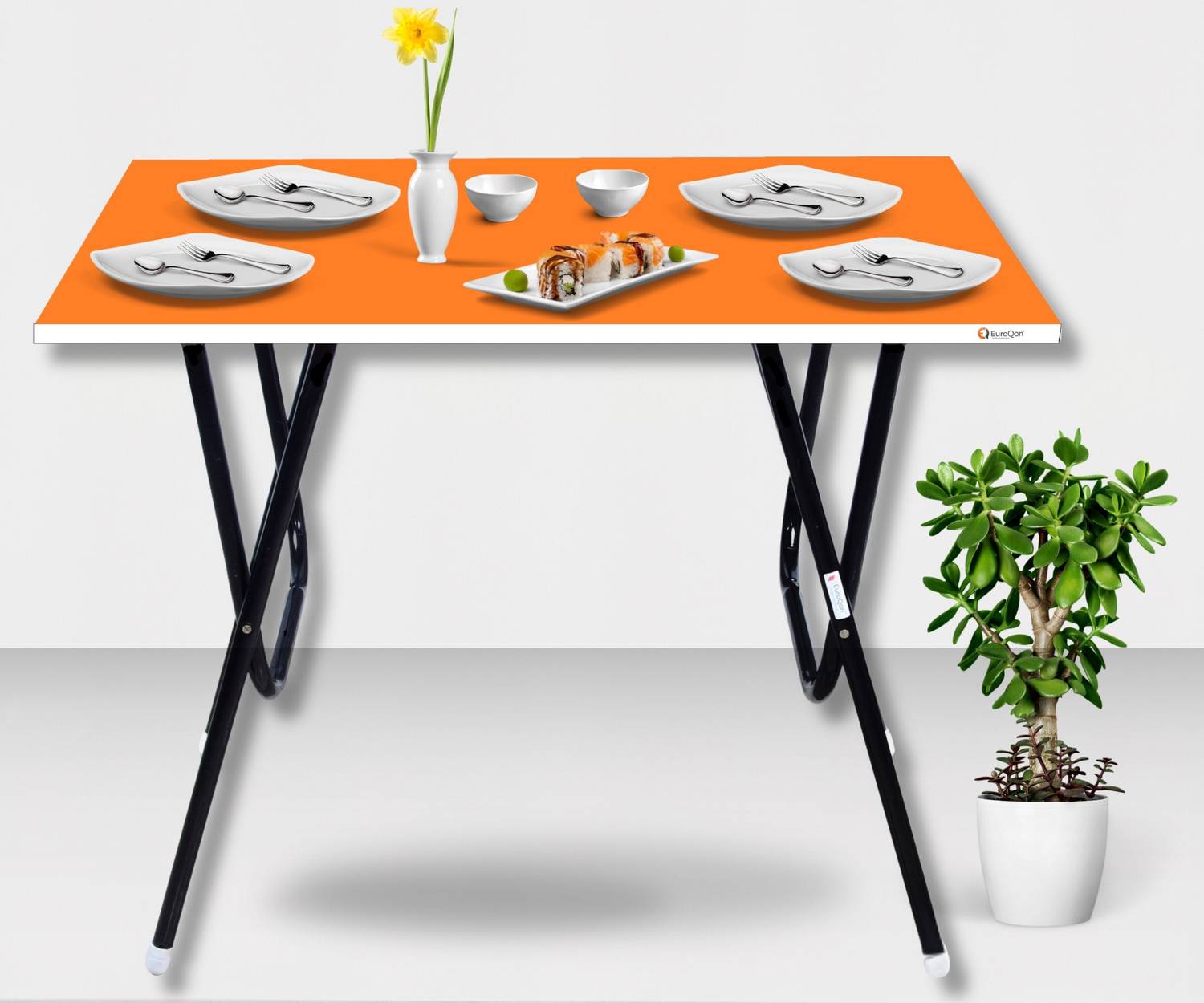 EuroQon Fold Space Saver Study Table - Image 2