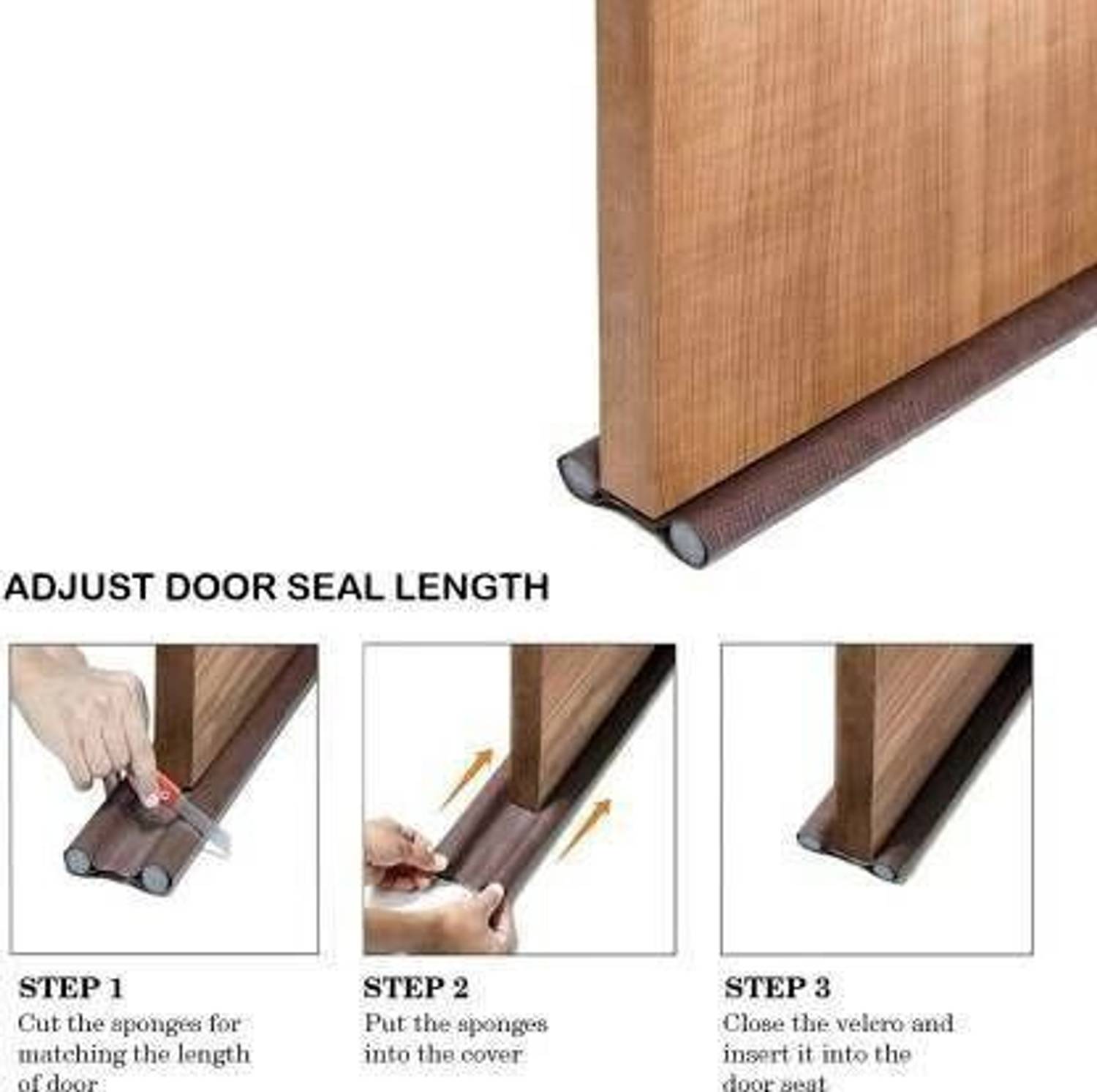 DEALBOOTH Twin Door Draft Guard, 39 Inch - Image 2