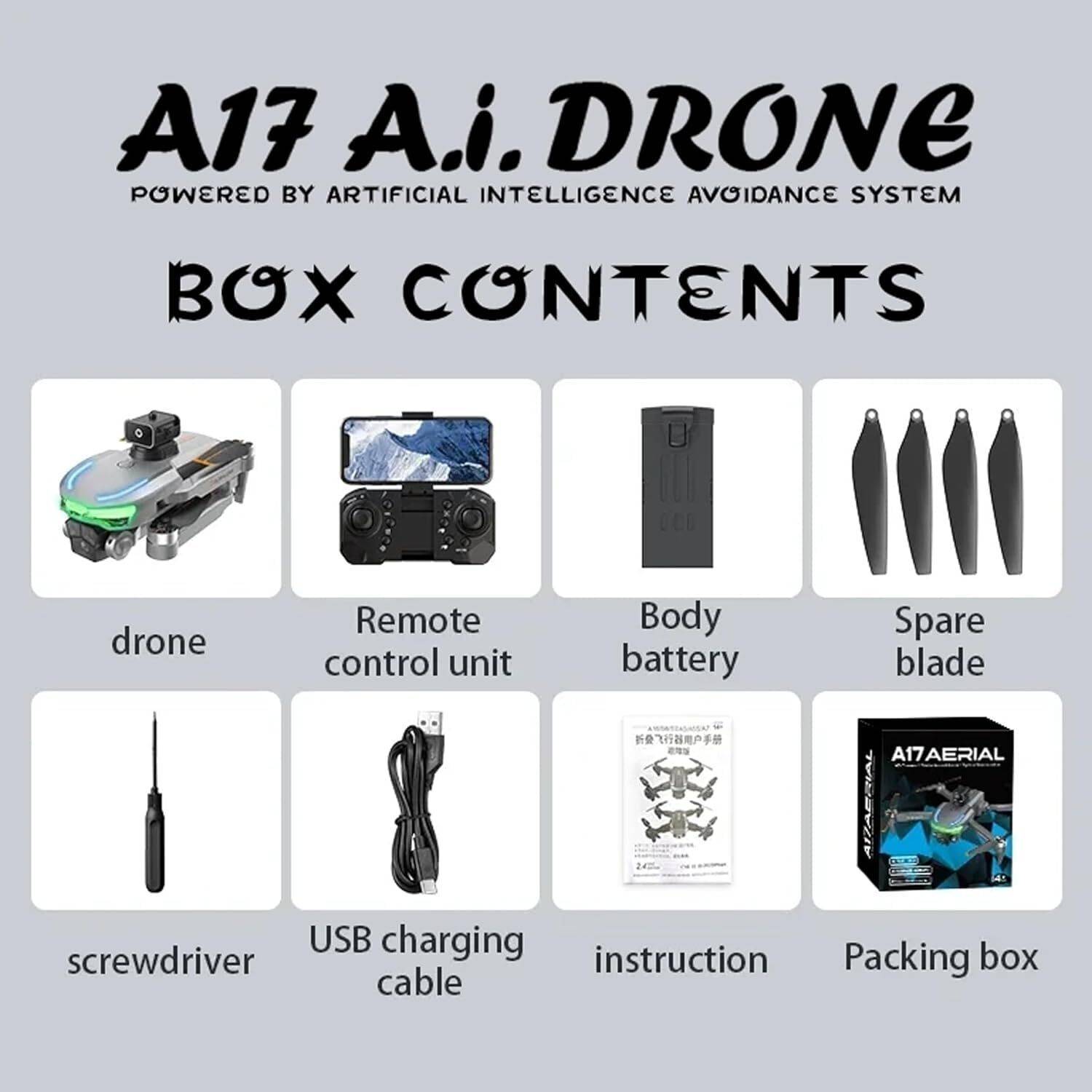GAMESOUL A17 Drone with Camera HD GPS - Image 5