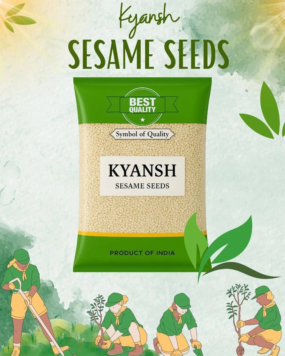 Kyansh Premium Sesame Seeds 100g - Image 5