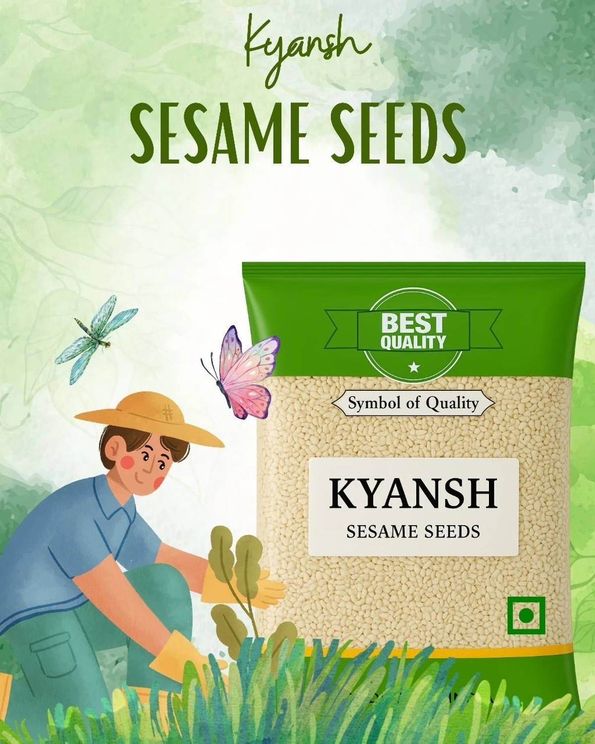Kyansh Premium Sesame Seeds 100g - Image 3