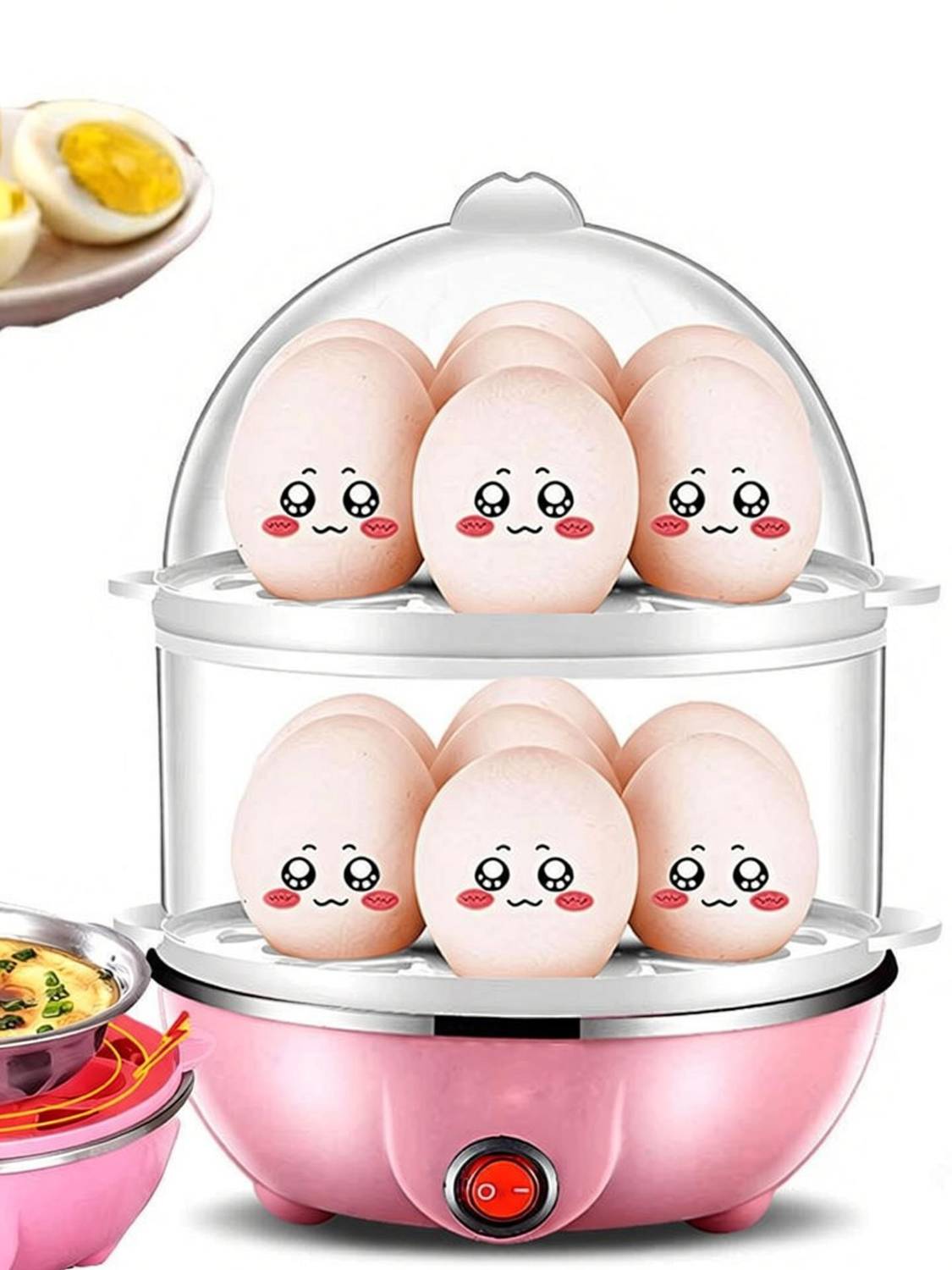 DeltaT Egg Boiler (14 Eggs, White) - Image 3