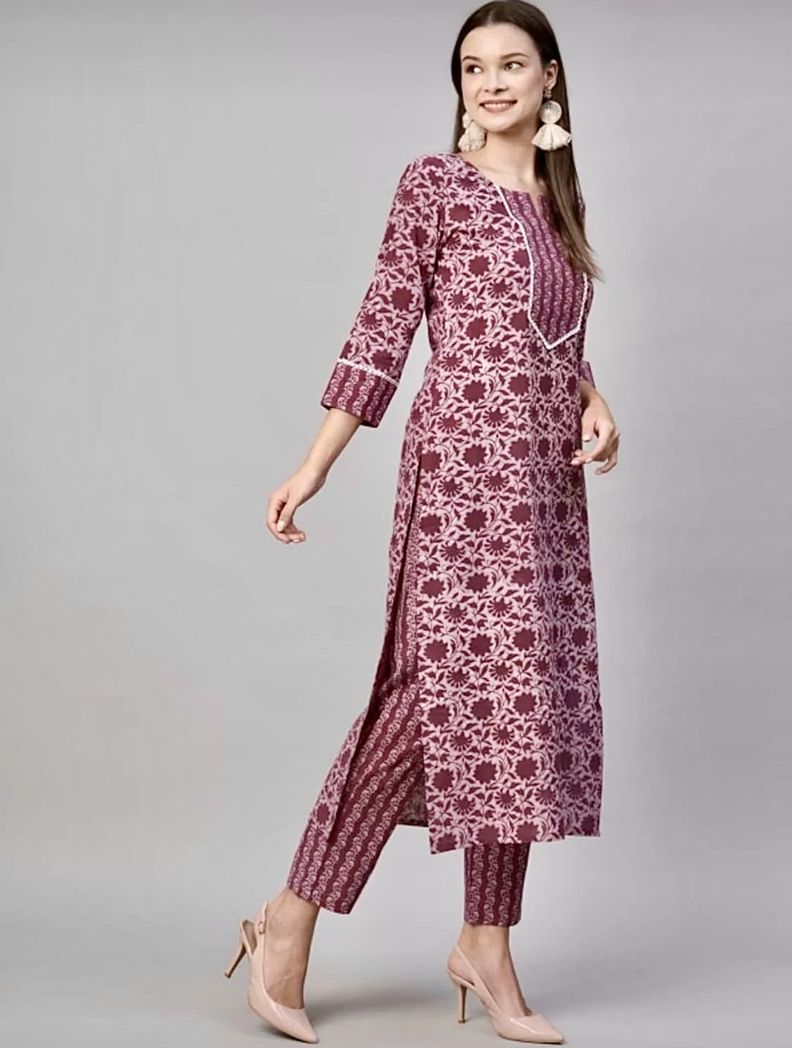 Andheriyas Women Kurta and Palazzo Set