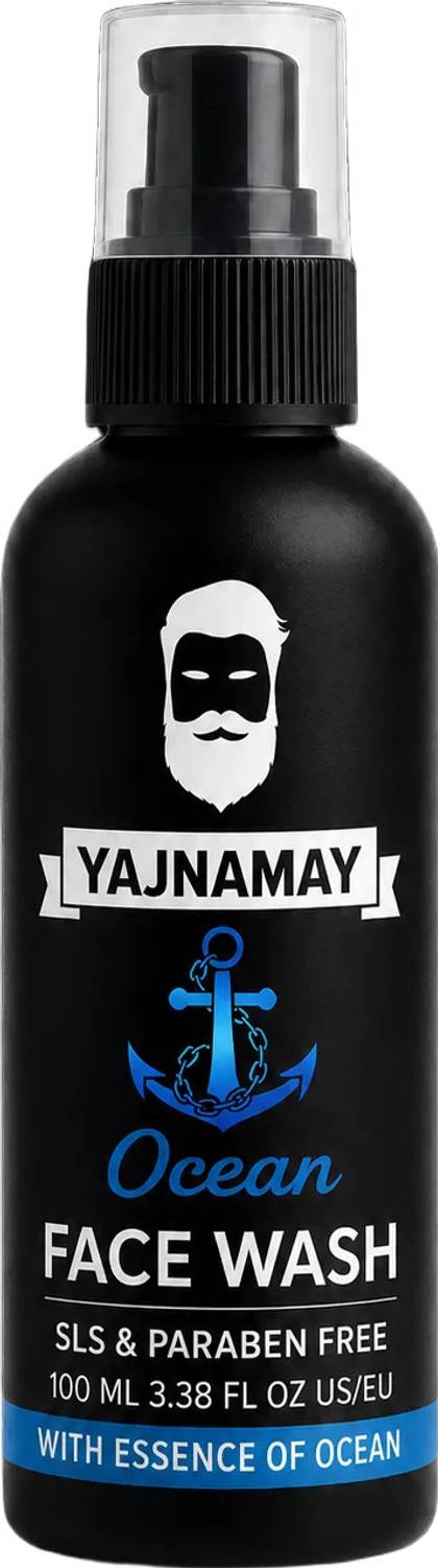 YAJNAMAY Ocean Mineral for Men Face Wash (Pack of 2) - Image 2