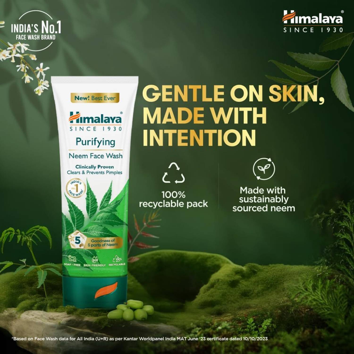 Shopsy Himalaya Purifying Neem Anti Acne Face Wash 200ml - Image 4