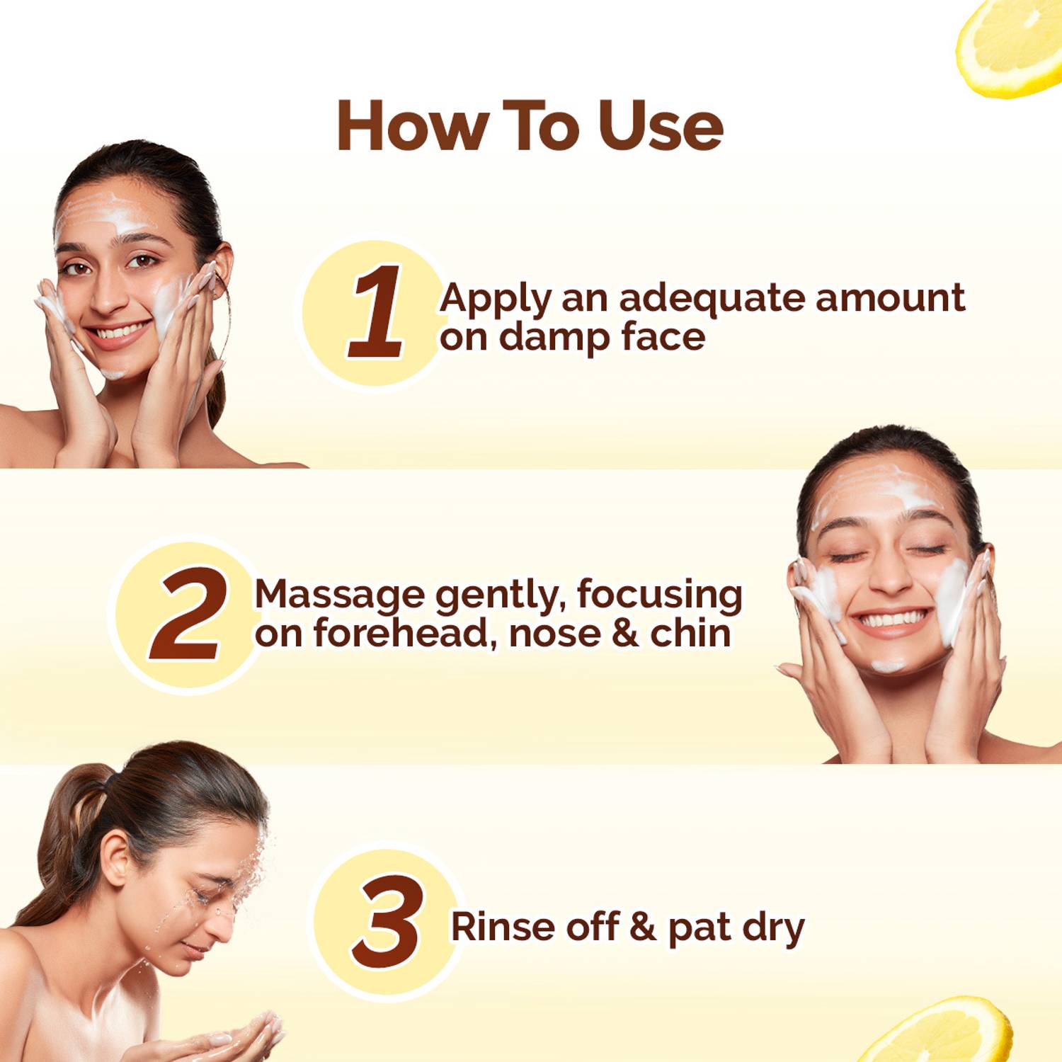 Mamaearth Vitamin C and Turmeric Face Wash 100ml - Image 5