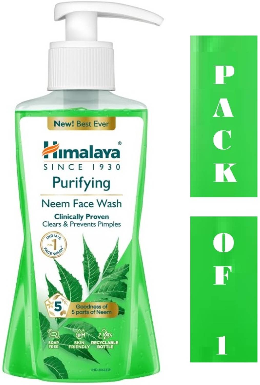 Shopsy Himalaya Purifying Neem Anti Acne Face Wash 200ml - Image 1
