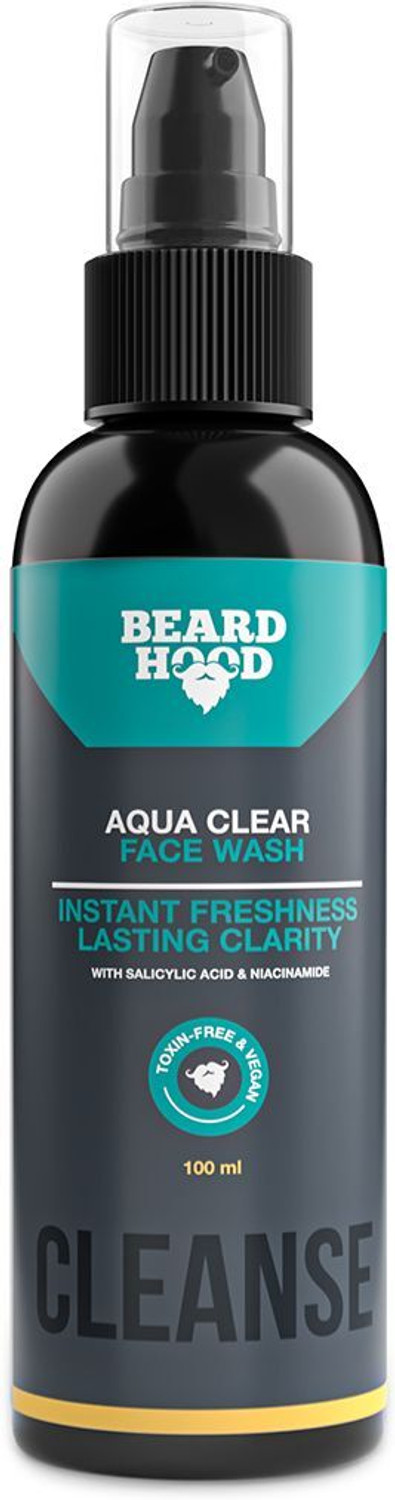 BEARDHOOD Fights Acne & Pimple, Brighten Skin, All Skin Types Men Face Wash