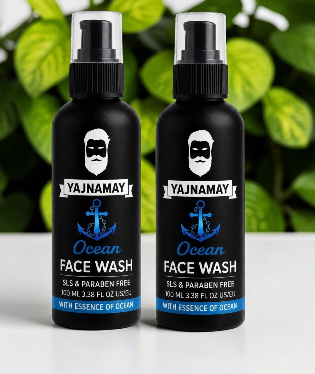 YAJNAMAY Ocean Mineral for Men Face Wash (Pack of 2) - Image 1