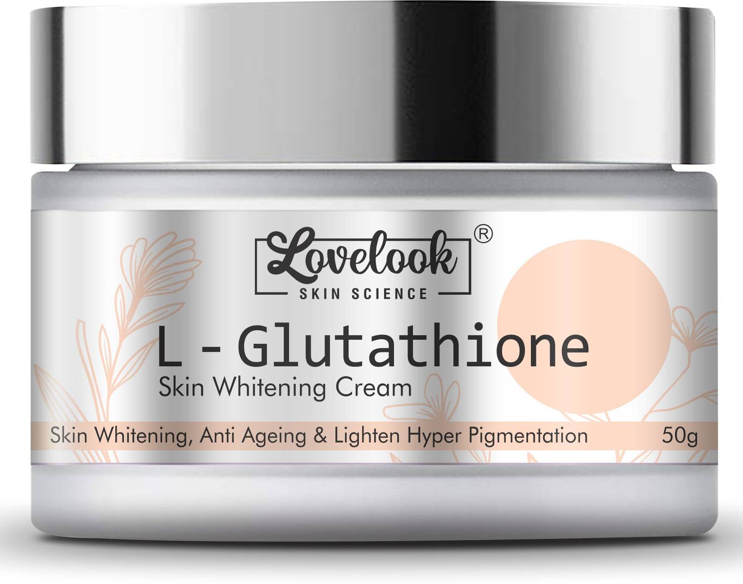 Lovelook L- Glutathione Cream for Skin Whitening, Anti Ageing and Glass Skin  Price in India