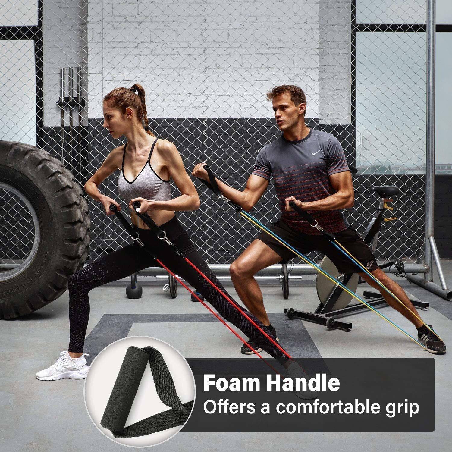 CIPHER SHOPS home workout gym exercise training men & women Fitness Bands (Multicolor) Fitness Band - Image 3