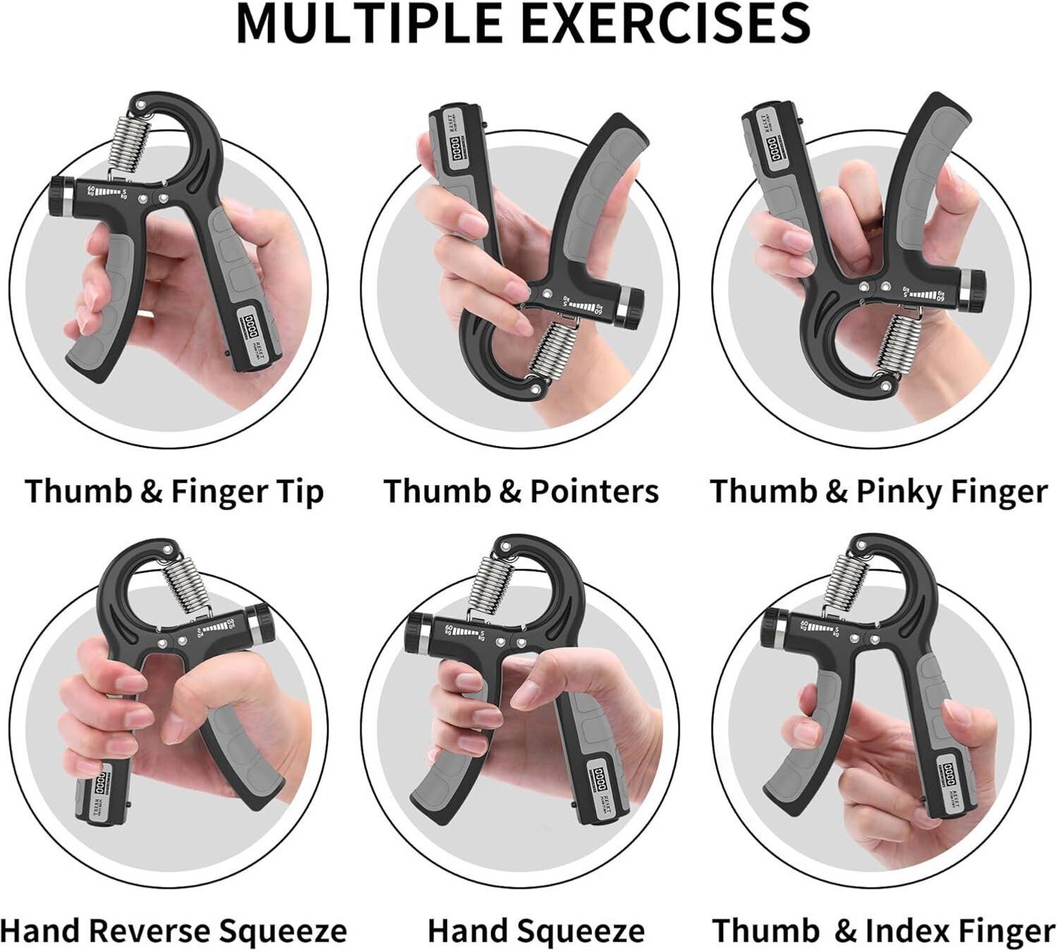 FITNESSMIX Hand Grip Strengthener - Image 2