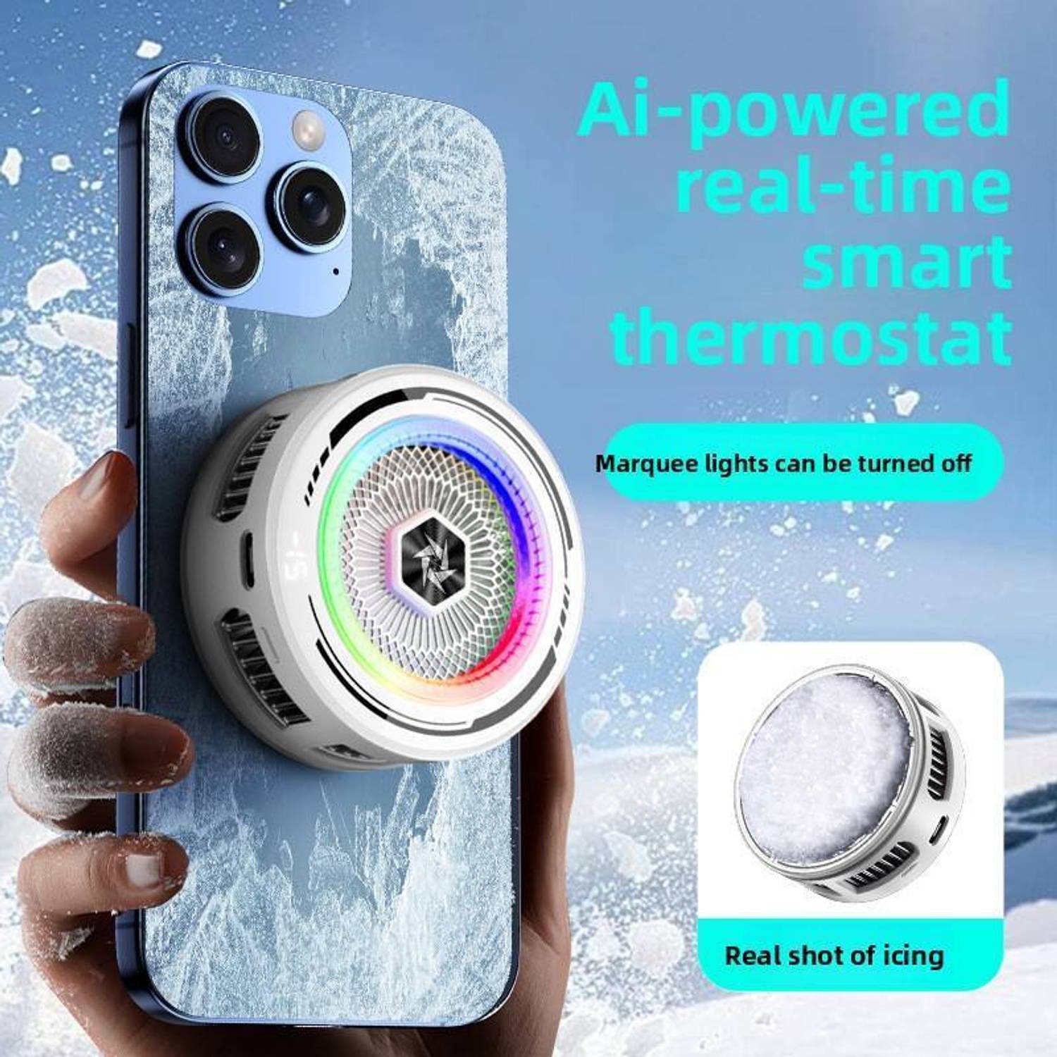 clonezo Mobile Gaming Cooler Fan - Image 2