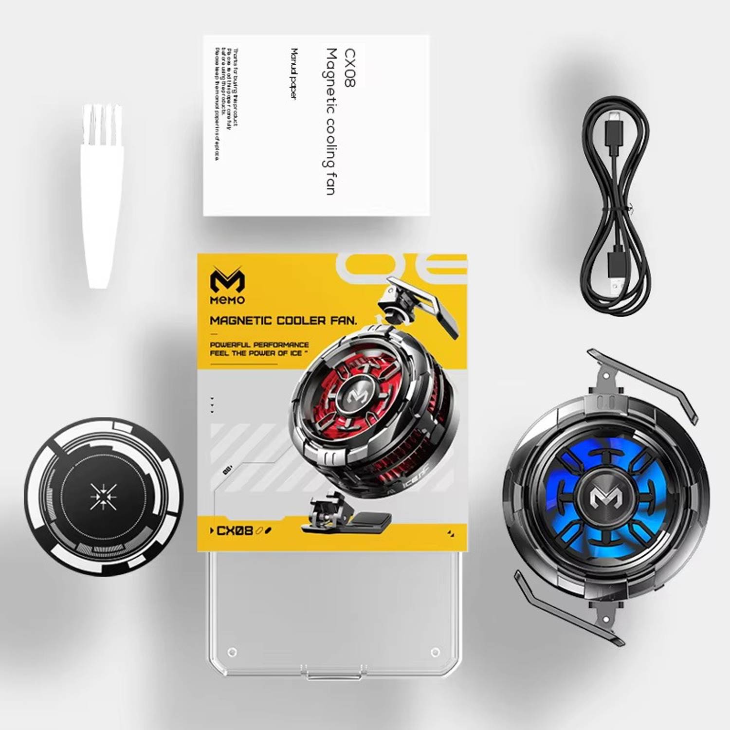 Memo CX08 RGB Gaming Phone Cooler - Image 4