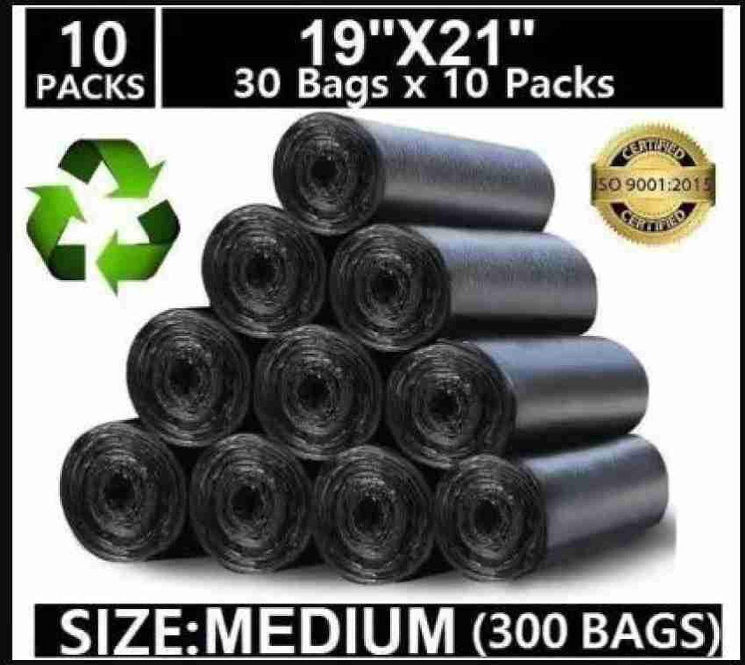 ASCREATION Medium Garbage Bag