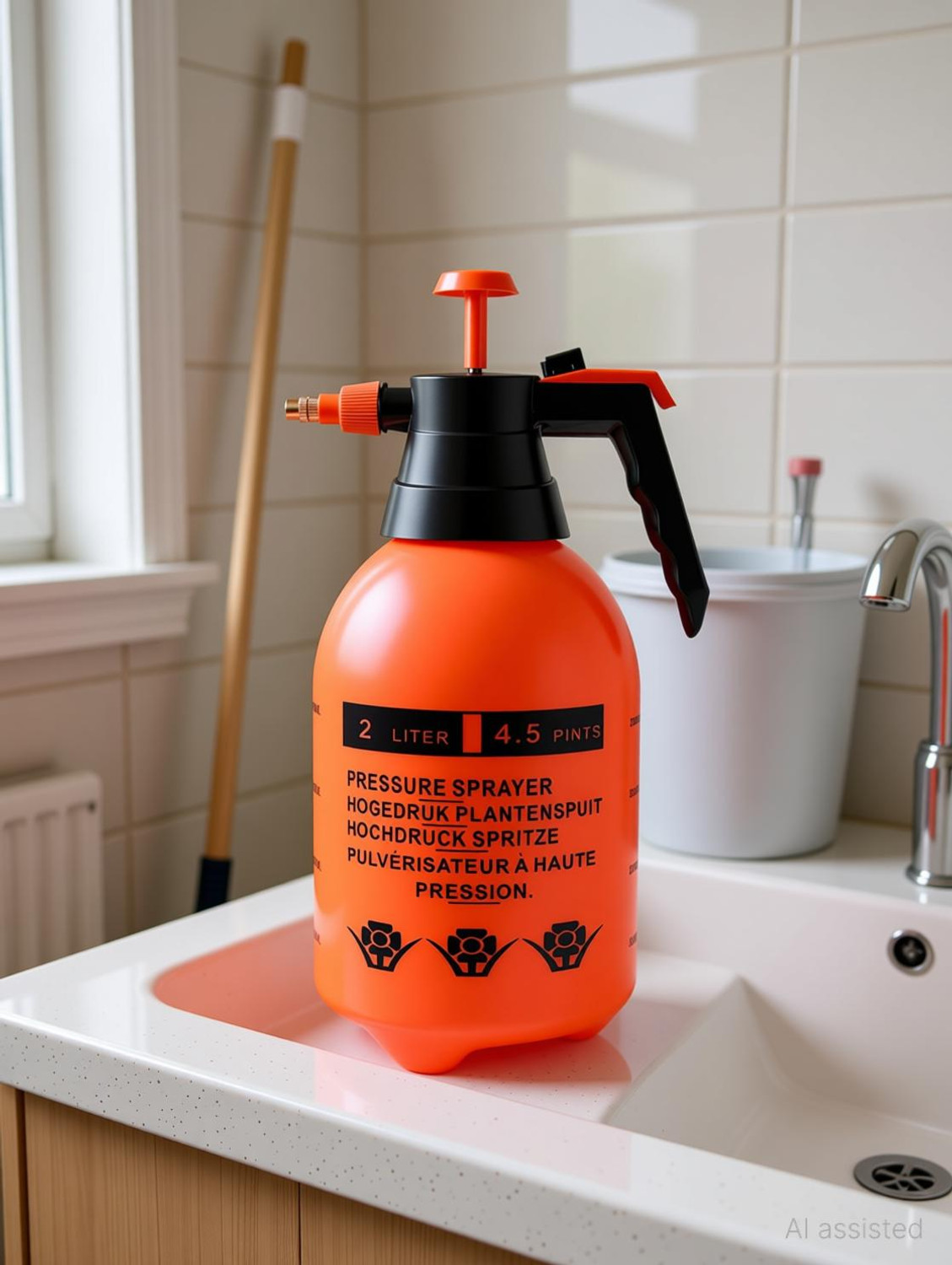 ShopGlobal Sprayer Bottle 2 L Hand Held Sprayer