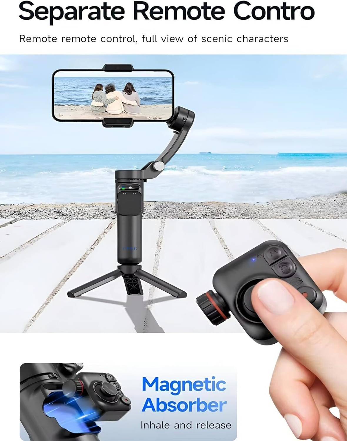 Divine creation M02 3-Axis Handheld Gimbal Stabilizer - Image 3