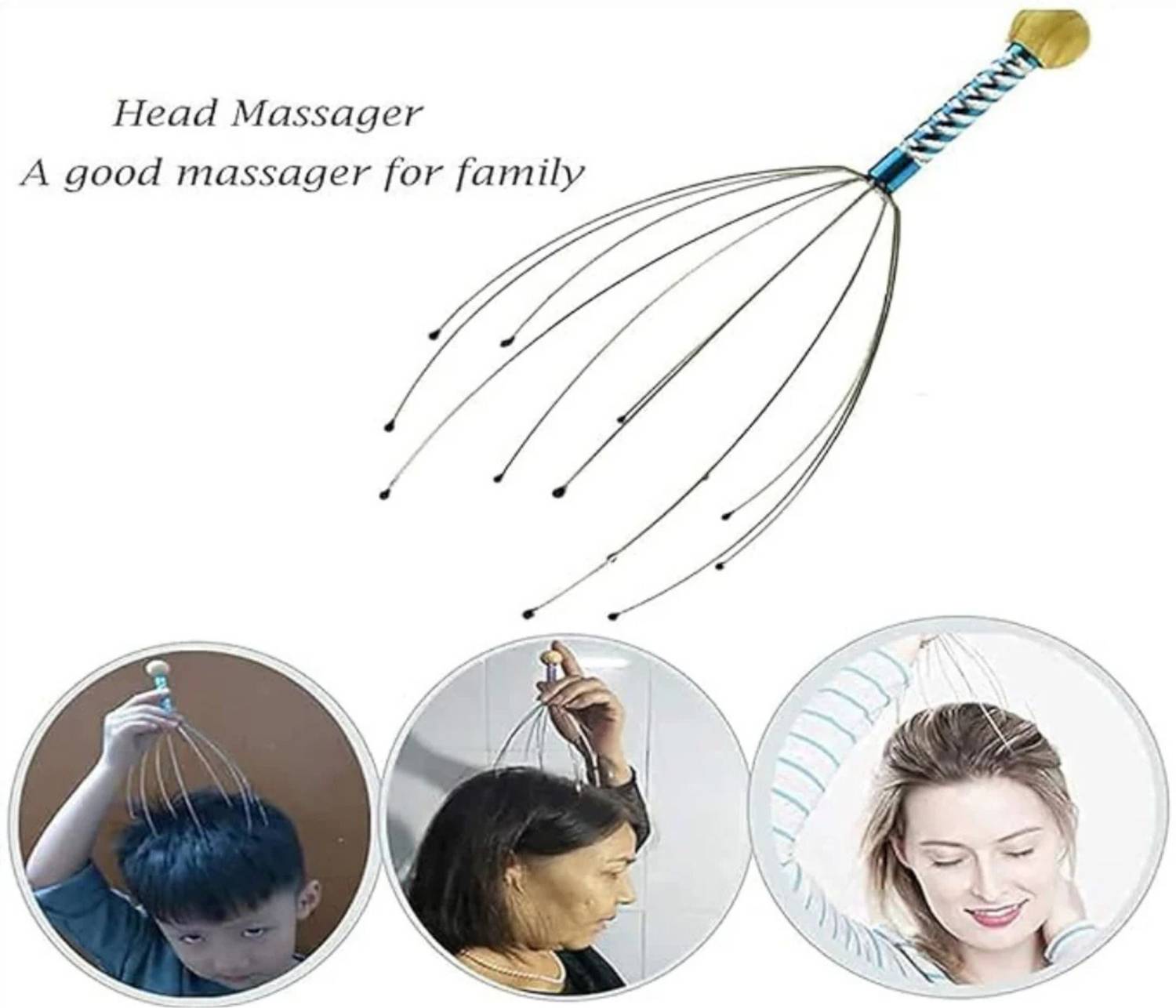 UTKARIA Hair Massager for Men & Women (Pack of 2) - Image 4