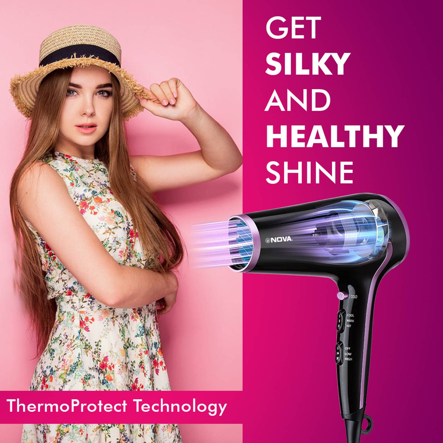 NOVA NHP 8219 Professional Hair Dryer - Image 4