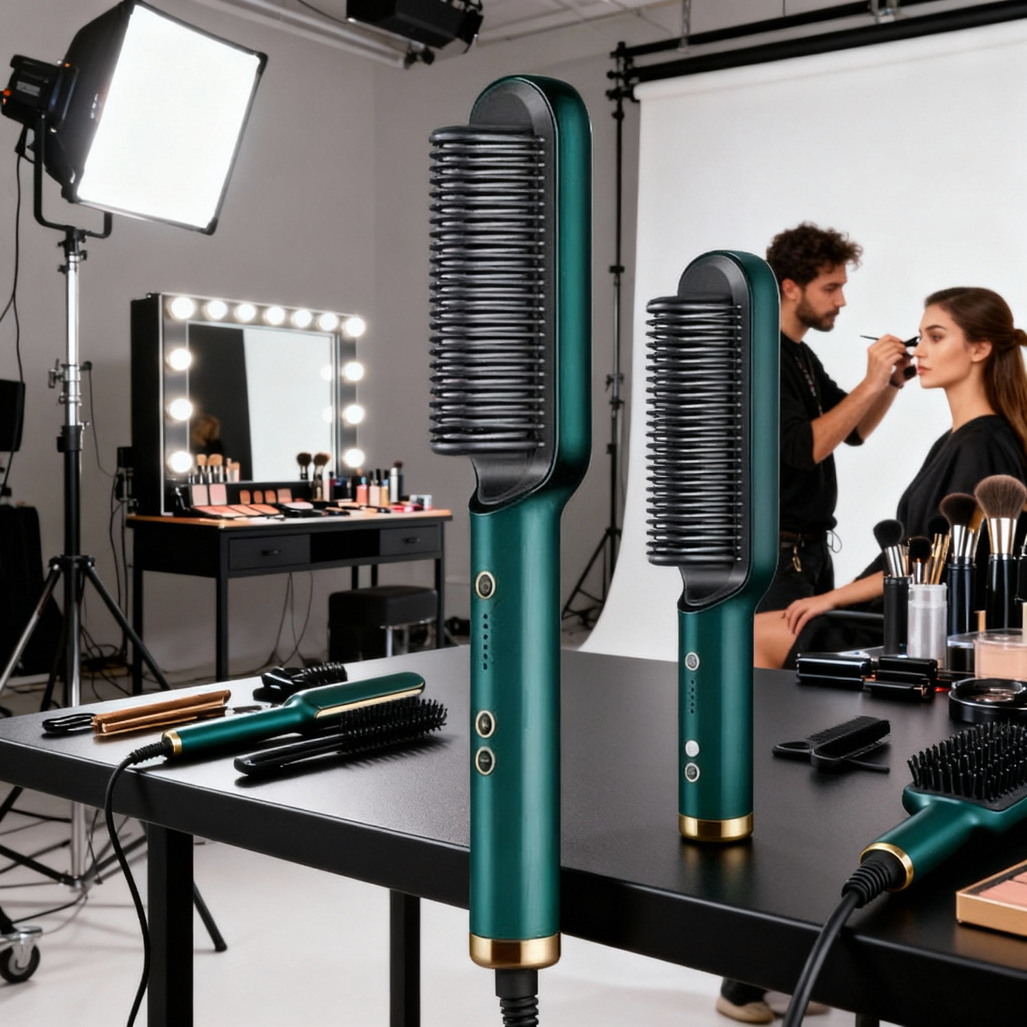 FASSAR hair straightener comb s79 Hair Straightener