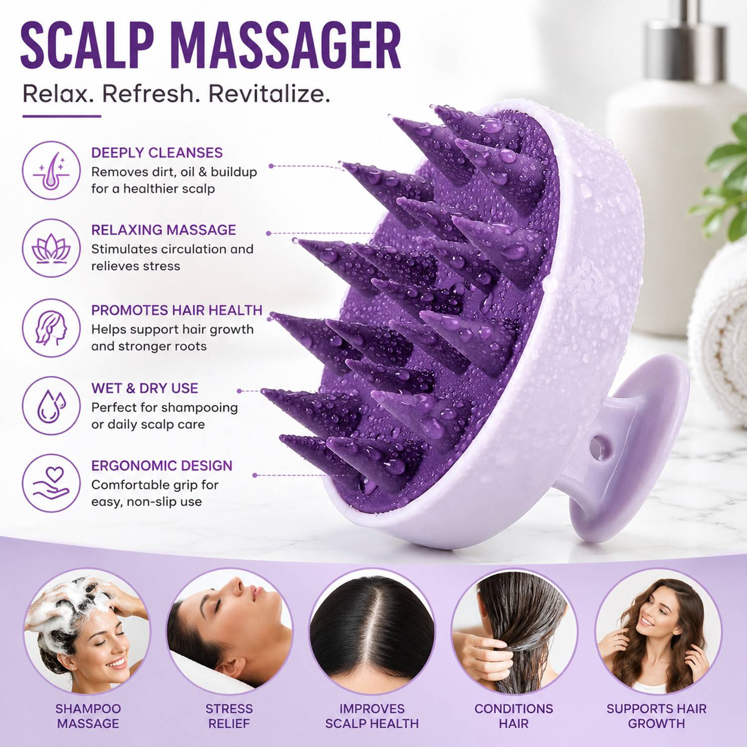 Kwaanie Hair Scalp Kit with Derma Roller - Image 2