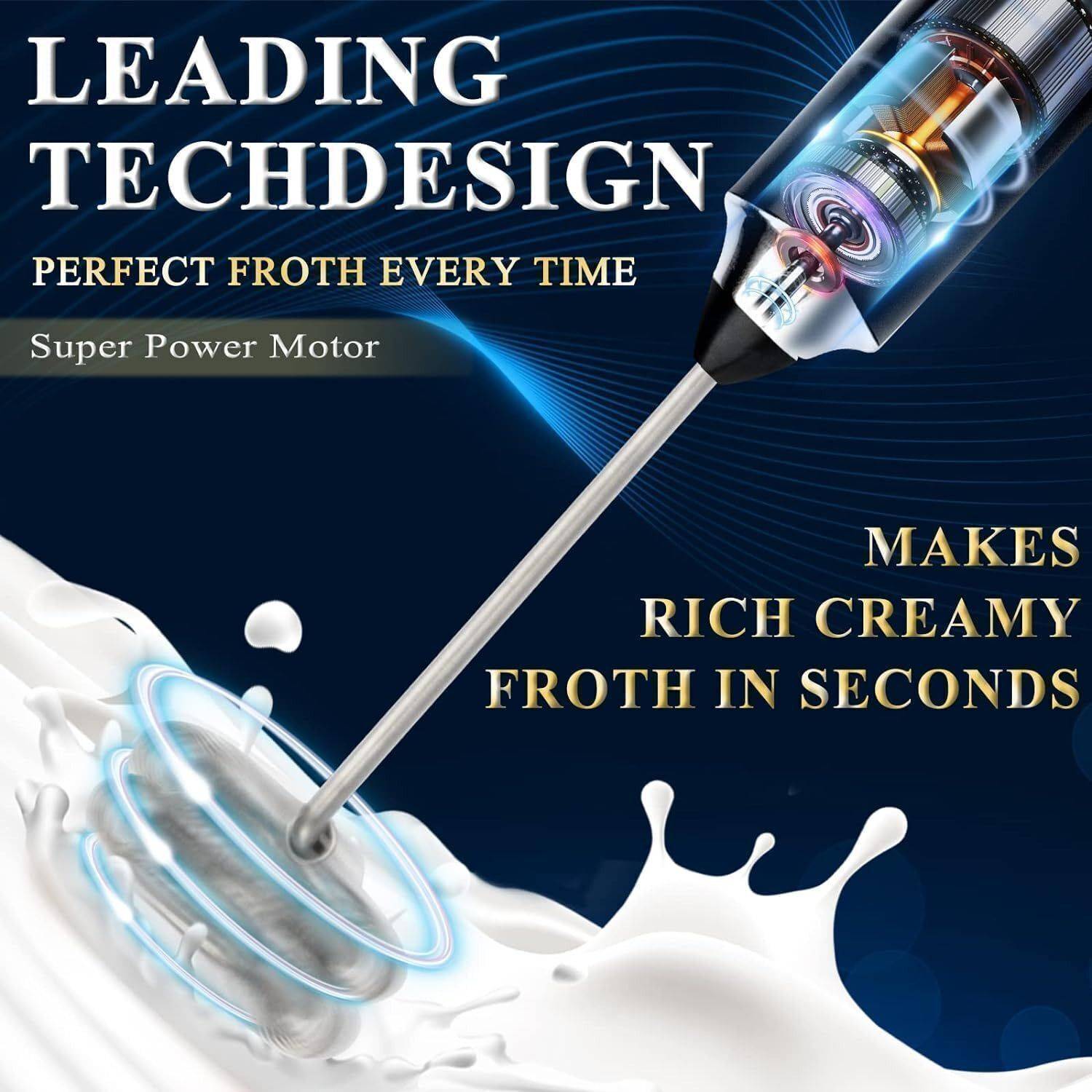 X - Glam 50 W Black Hand Blender - Image 5