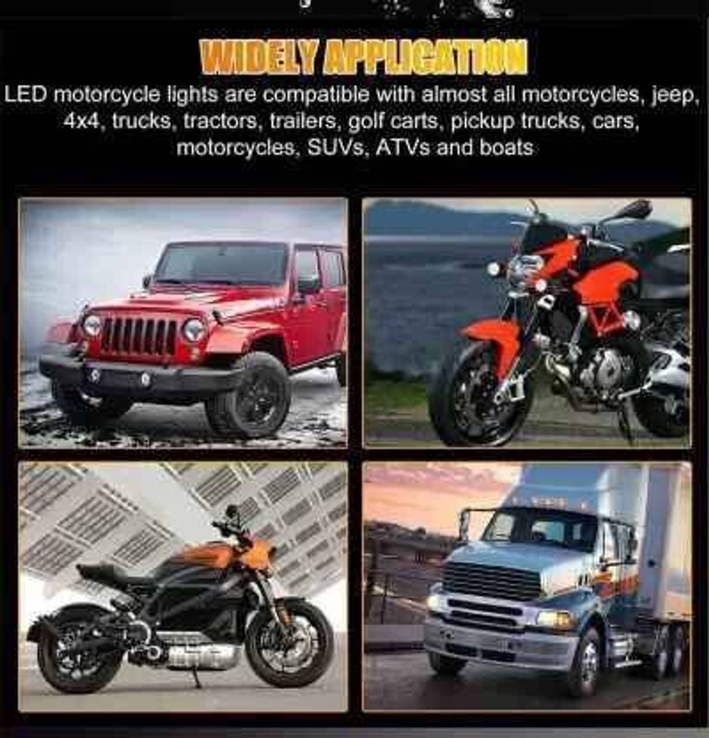 ATH AUTO LED Fog Light for Bikes - Image 3