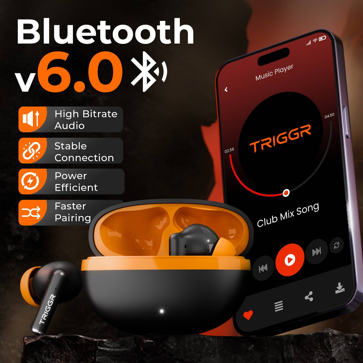 TRIGGR Ultrabuds N5 Bluetooth Earbuds - Image 3