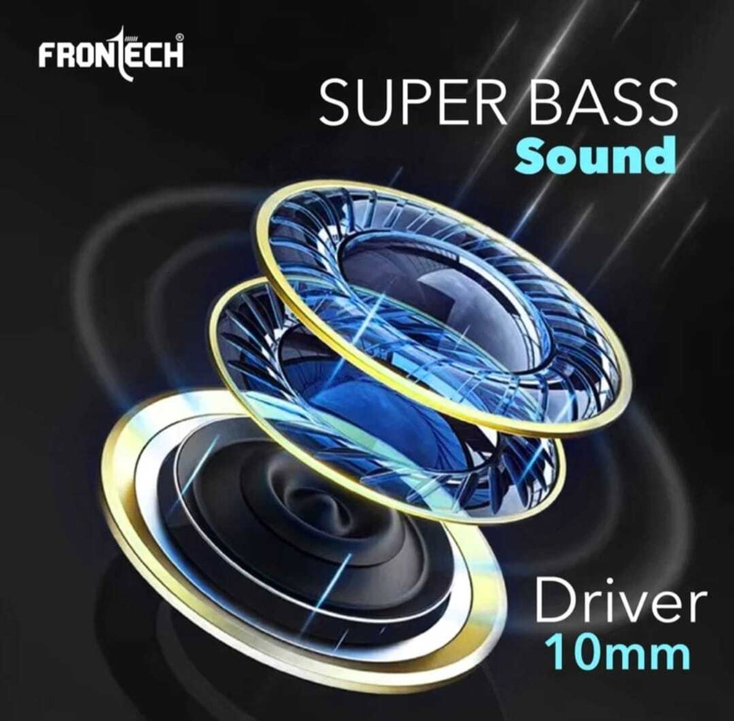 Frontech Wired Multimedia Earphones Audio Jack Earphone238 - Image 4