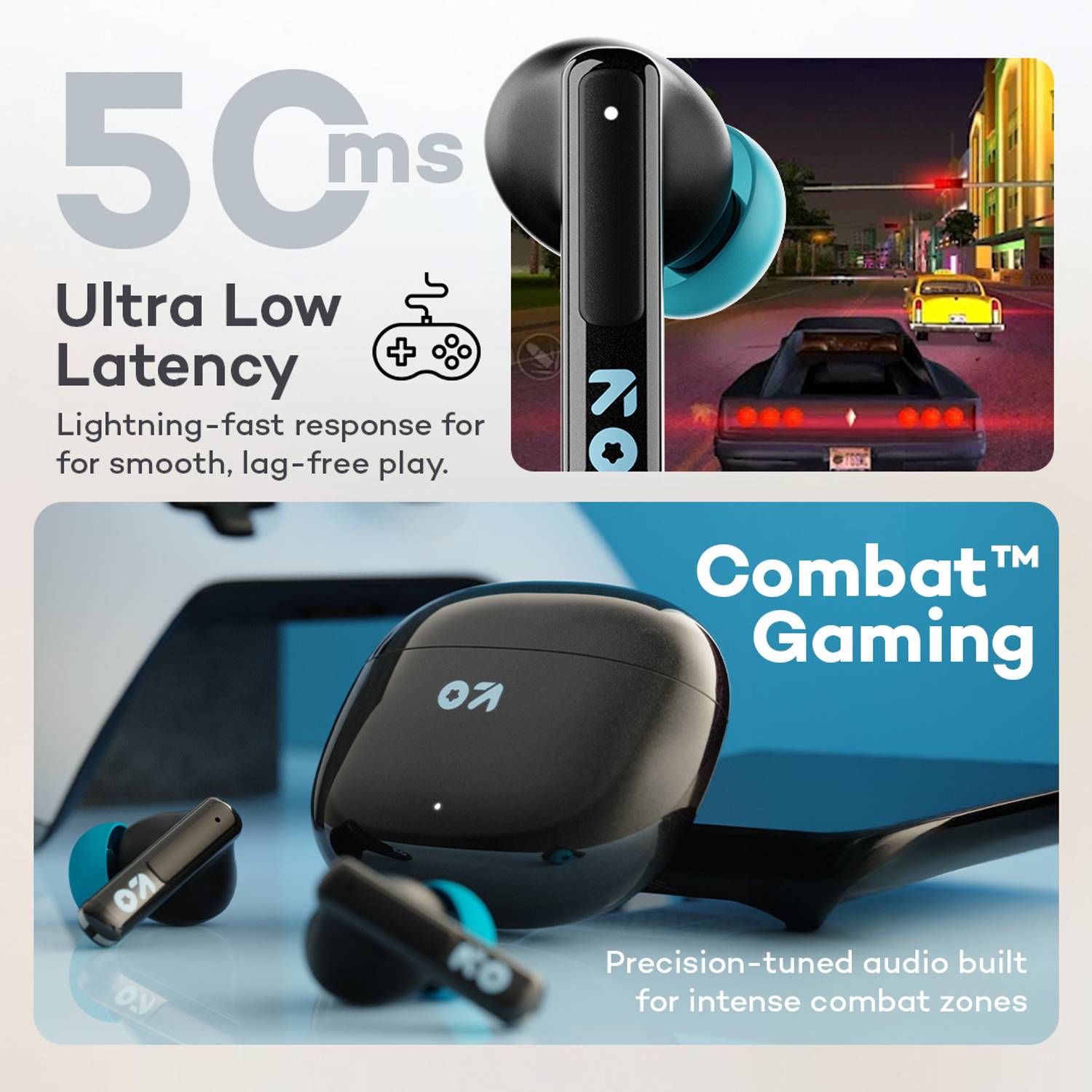 GOBOULT W60 60Hr Battery Bluetooth Earbuds - Image 5
