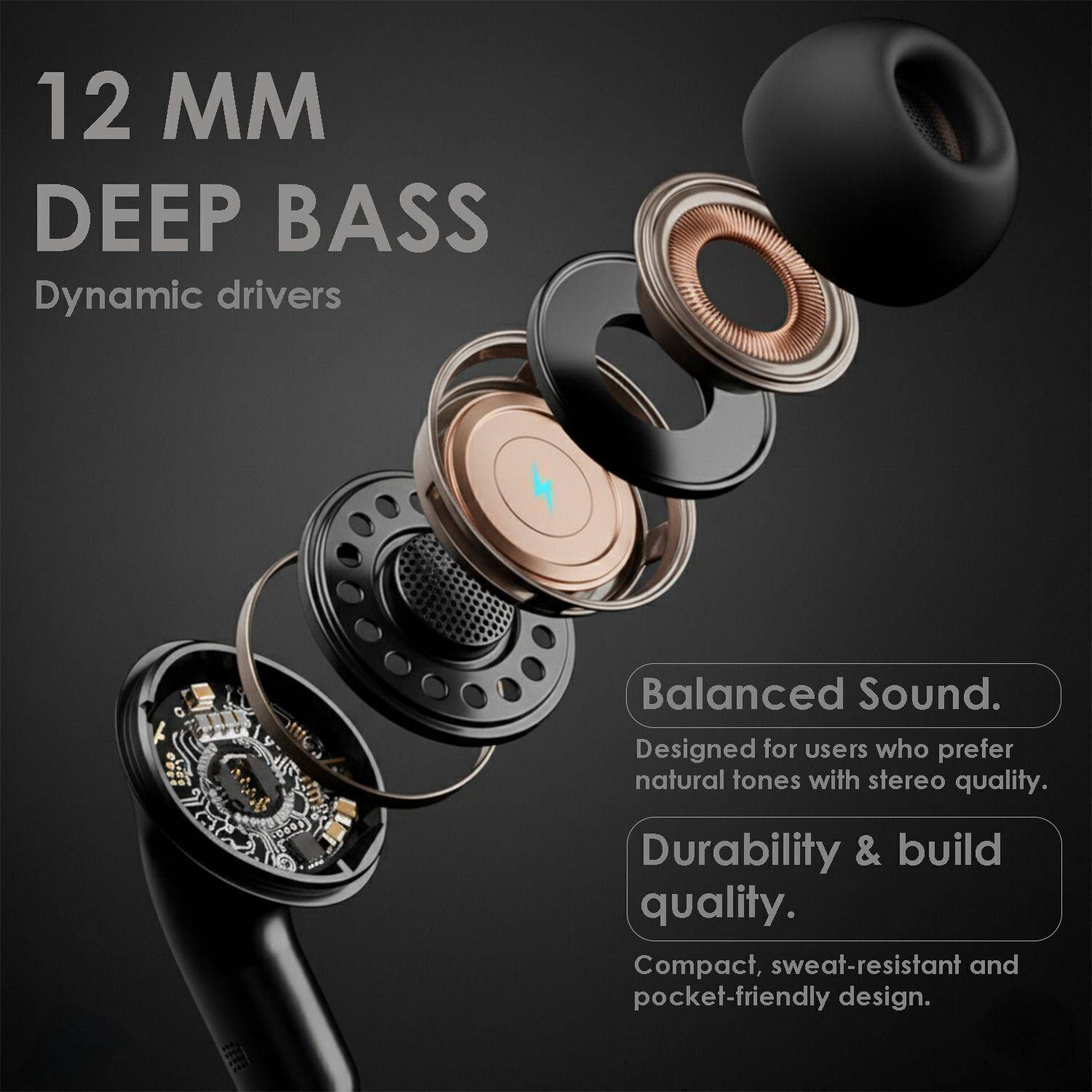 inear Juke Buds T 5 True Wireless Earbuds - Image 2