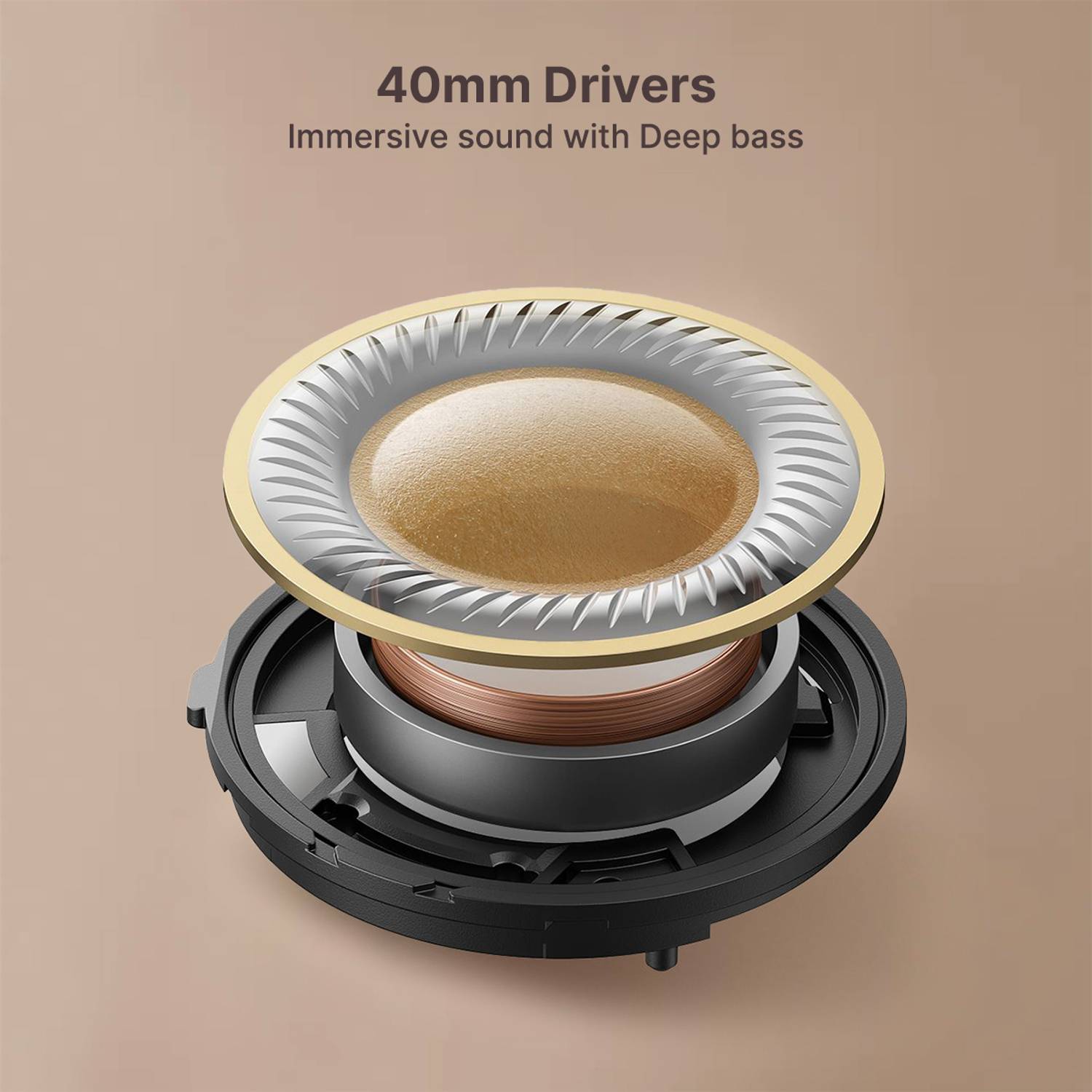 PTron Studio Evo Bluetooth Headphones - Image 5