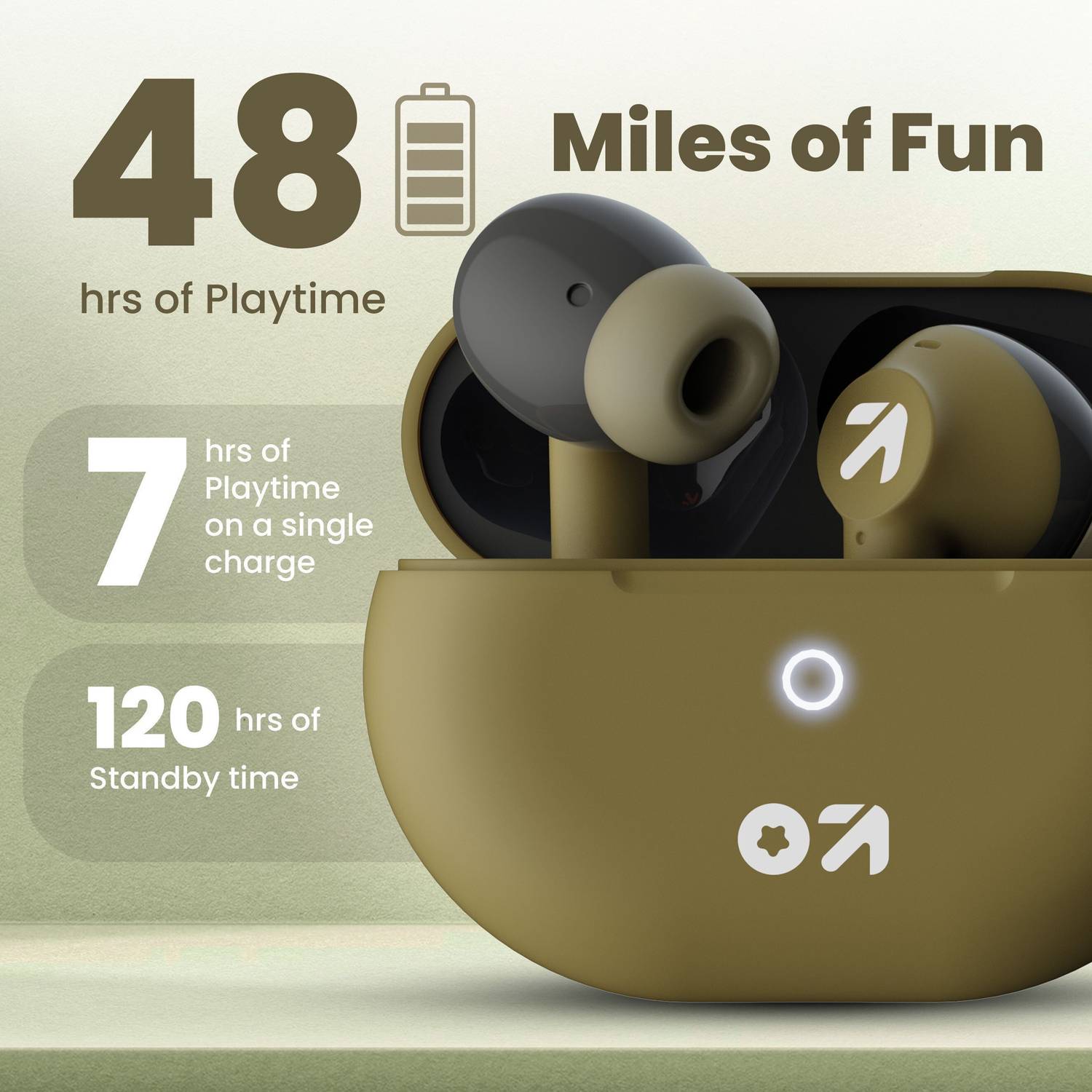 GOBOULT W40 4 Mic ENC 48H Battery Bluetooth - Image 3