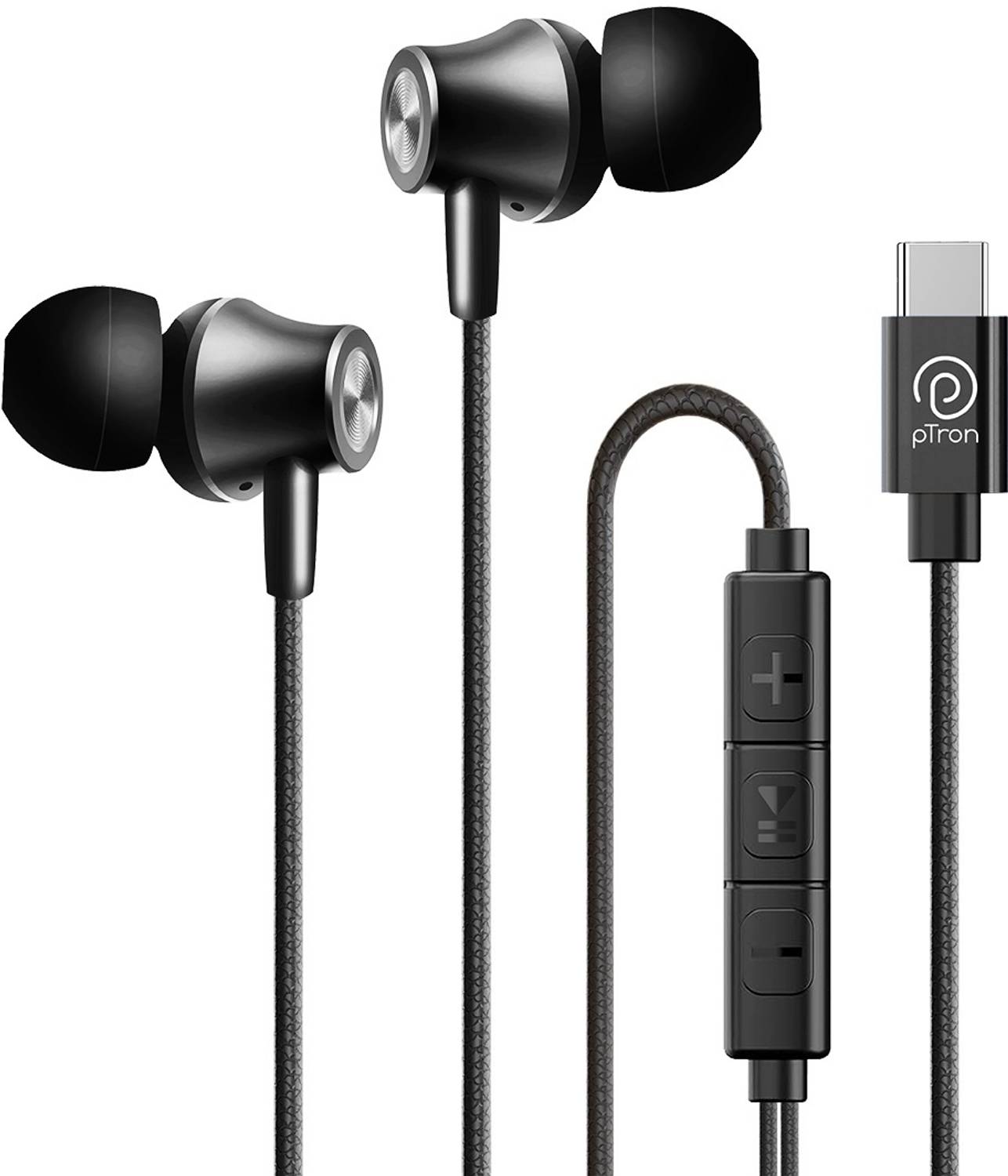 PTron Pride Tunes Type C Earphones - Image 2