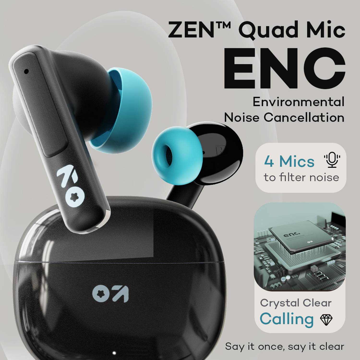GOBOULT W60 60Hr Battery Bluetooth Earbuds - Image 4