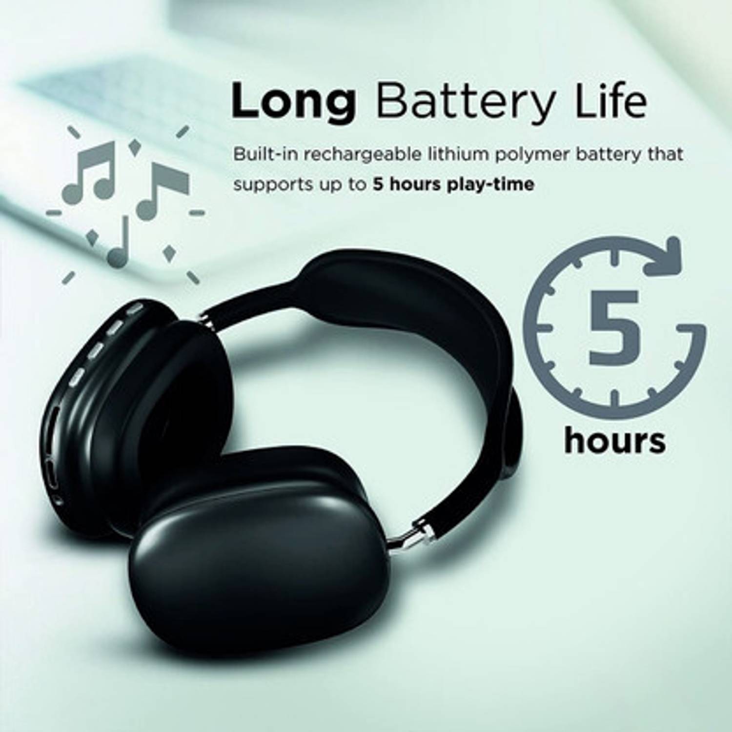 Pharaoh P9 Wireless Bluetooth Headphones - Image 5