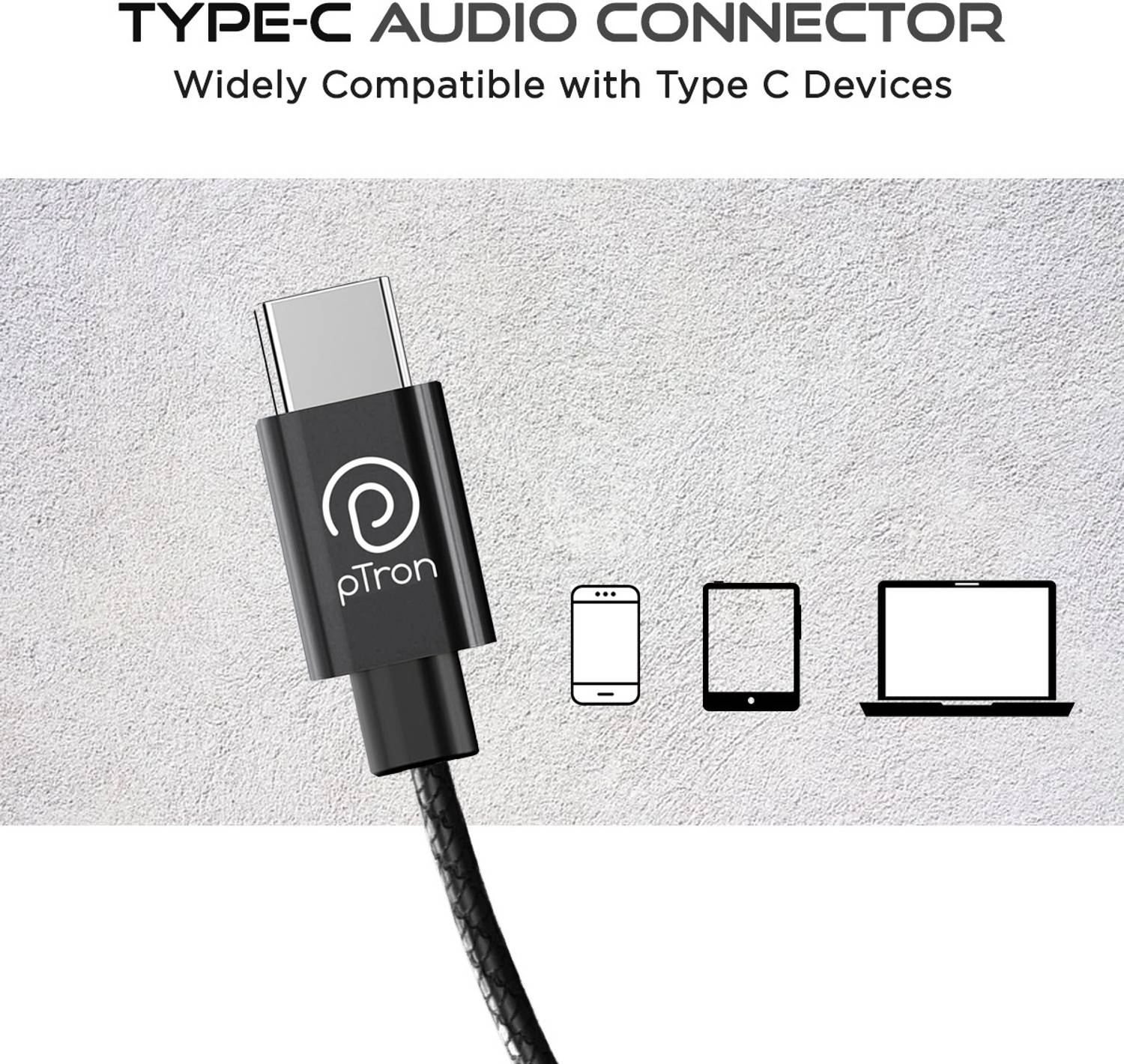 PTron Pride Tunes Type C Earphones - Image 5