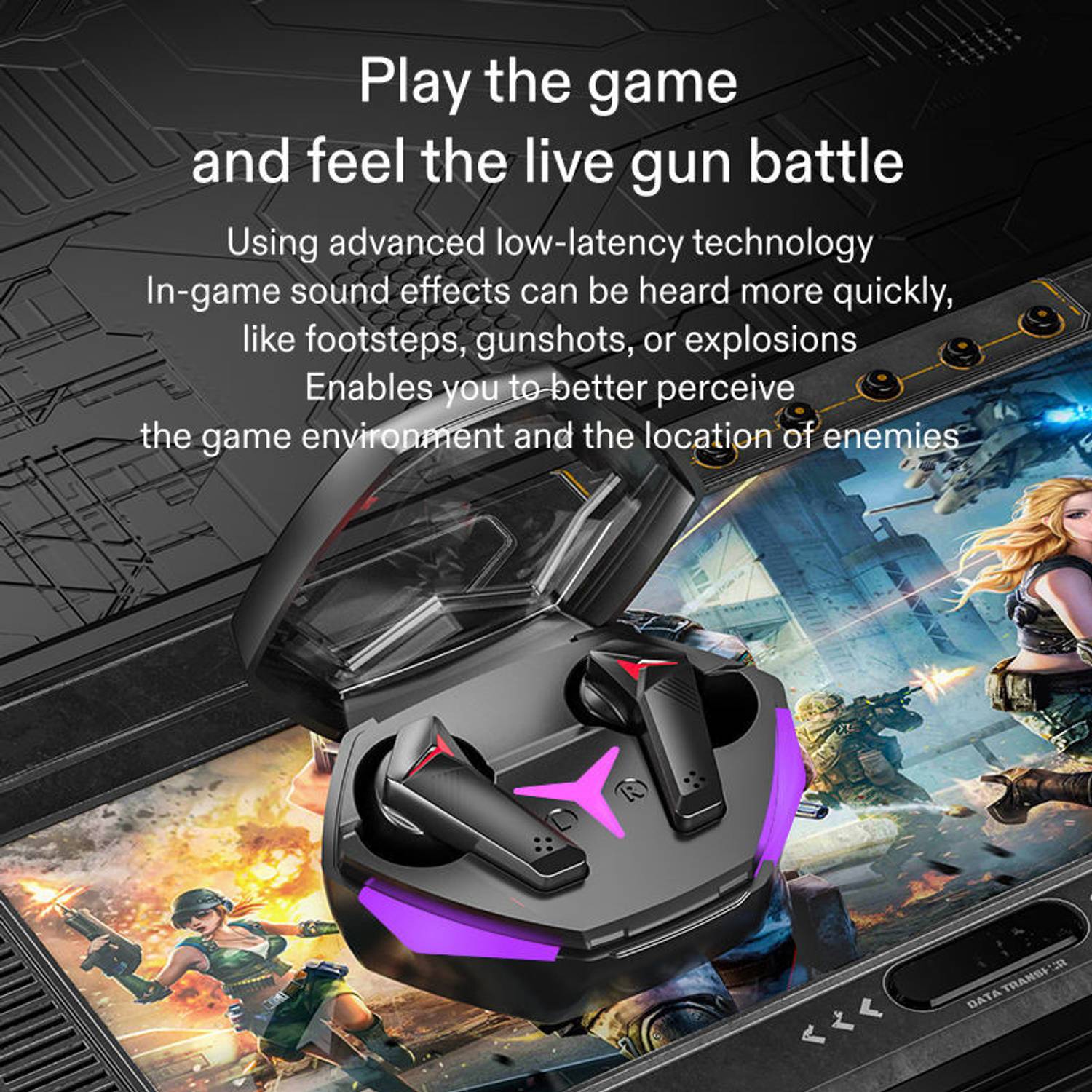 m2wear DX21 Wireless Earbuds - Image 3