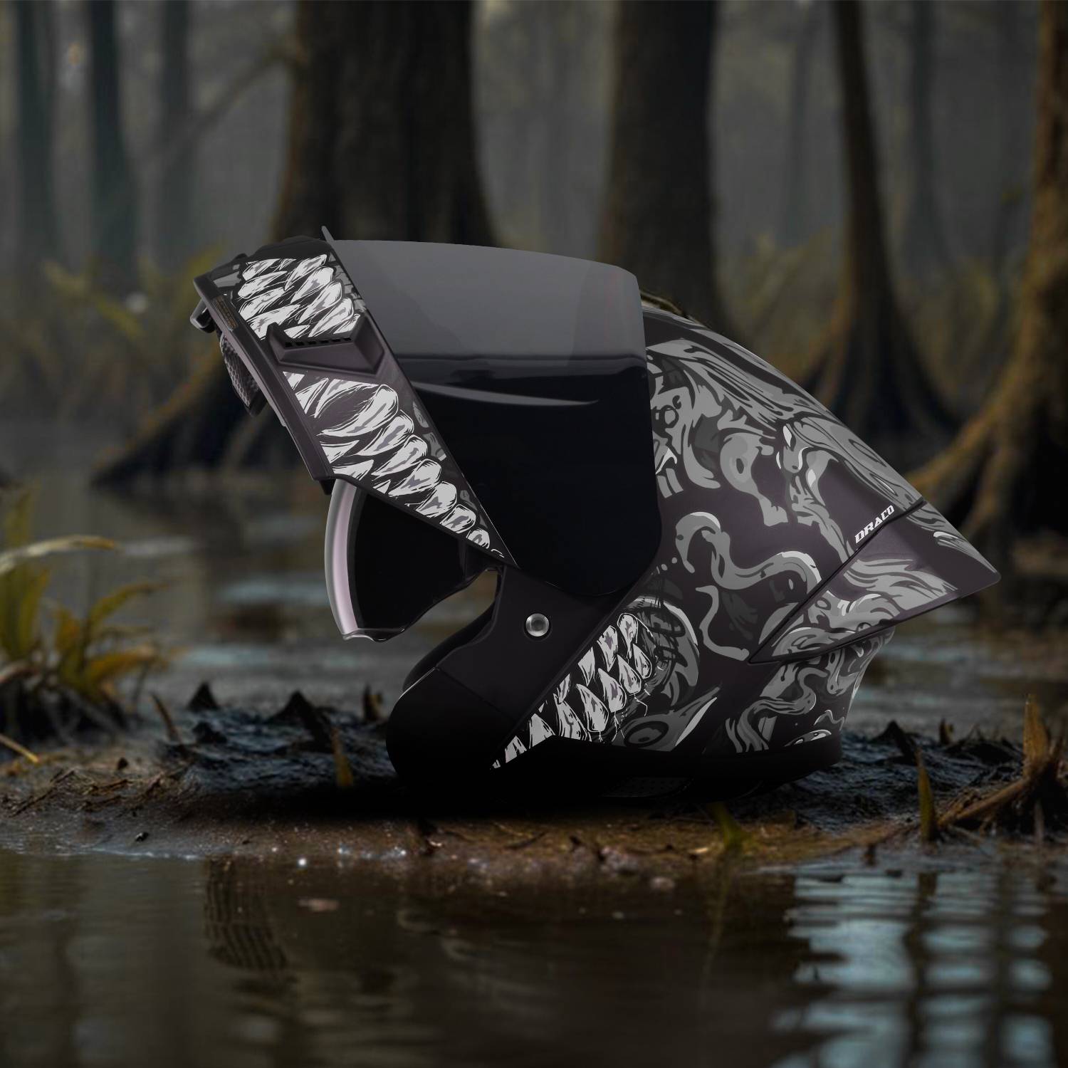 Steelbird SBA-20 Draco Flip-Up Helmet - Image 5