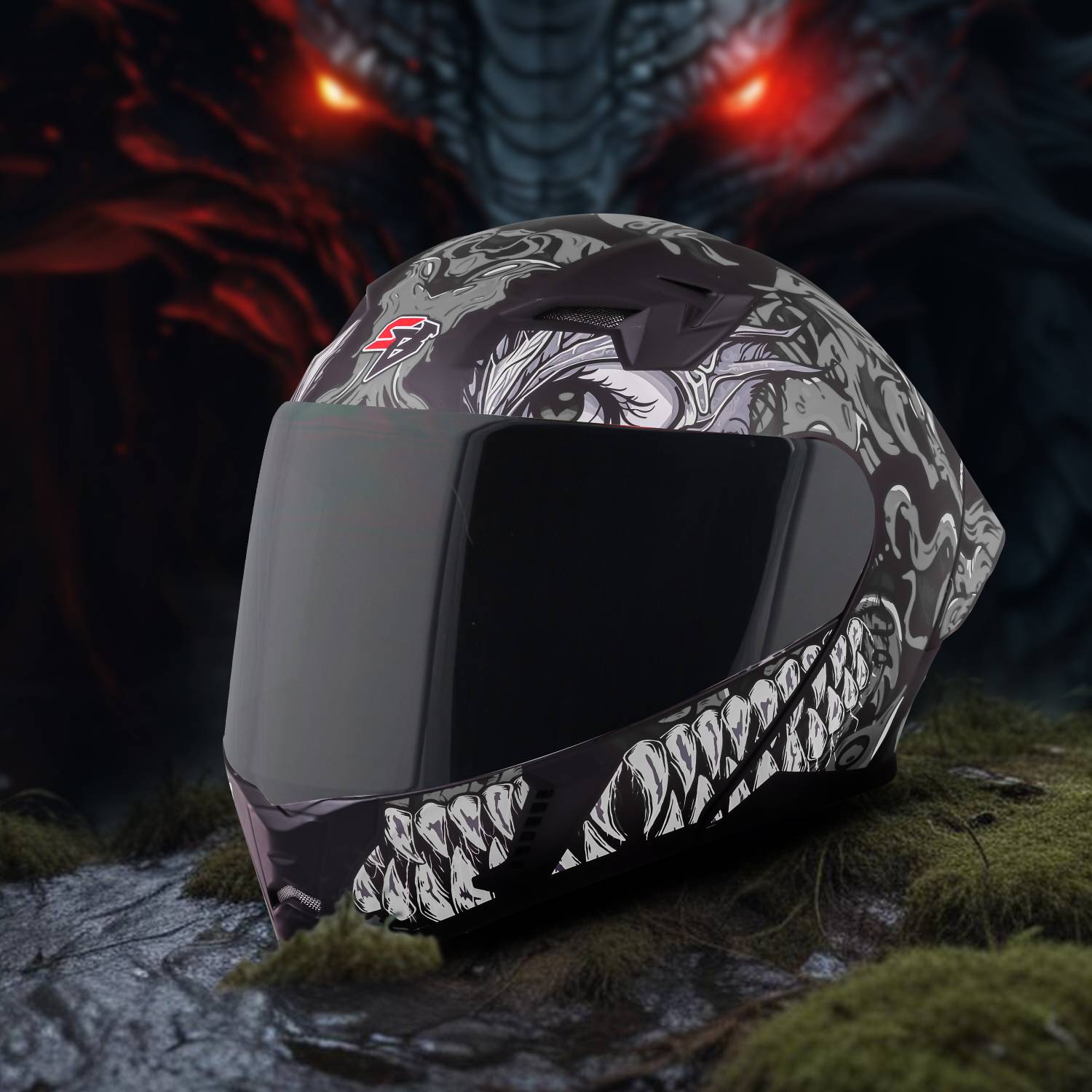 Steelbird SBA-20 Draco Flip-Up Helmet - Image 4