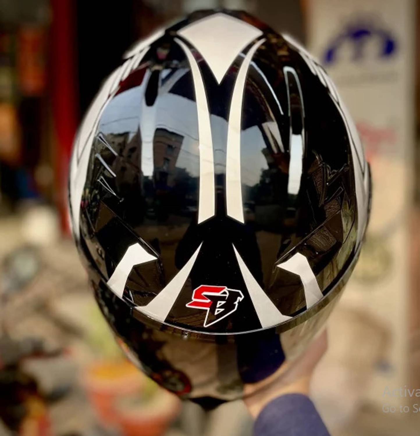 Steelbird Air SBA-20 Shield X Flip-Up Helmet - Image 4