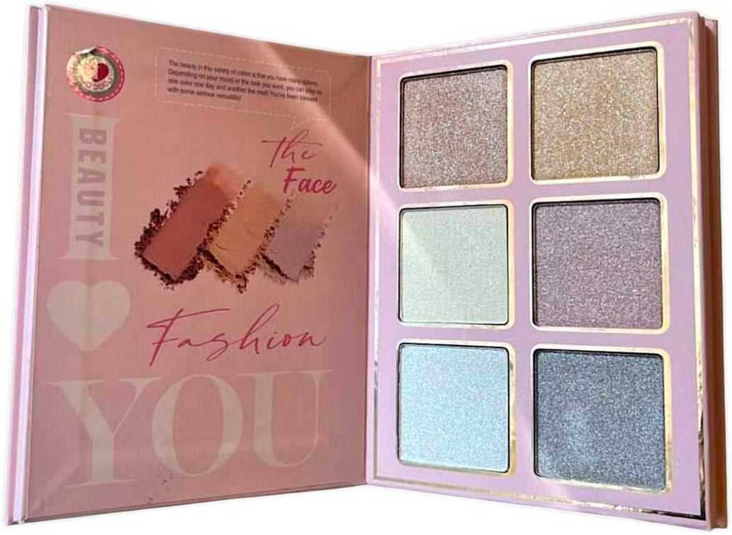 LOVE HUDA Makeup Book Palette All In 1 - Image 5