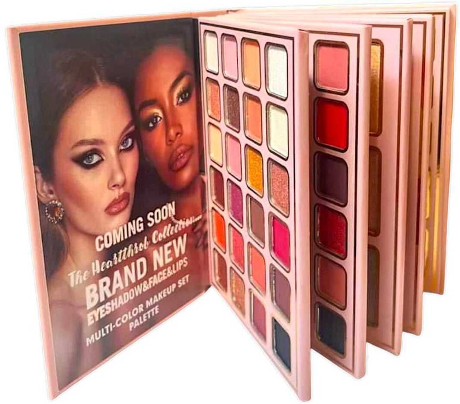 LOVE HUDA Makeup Book Palette All In 1 - Image 1