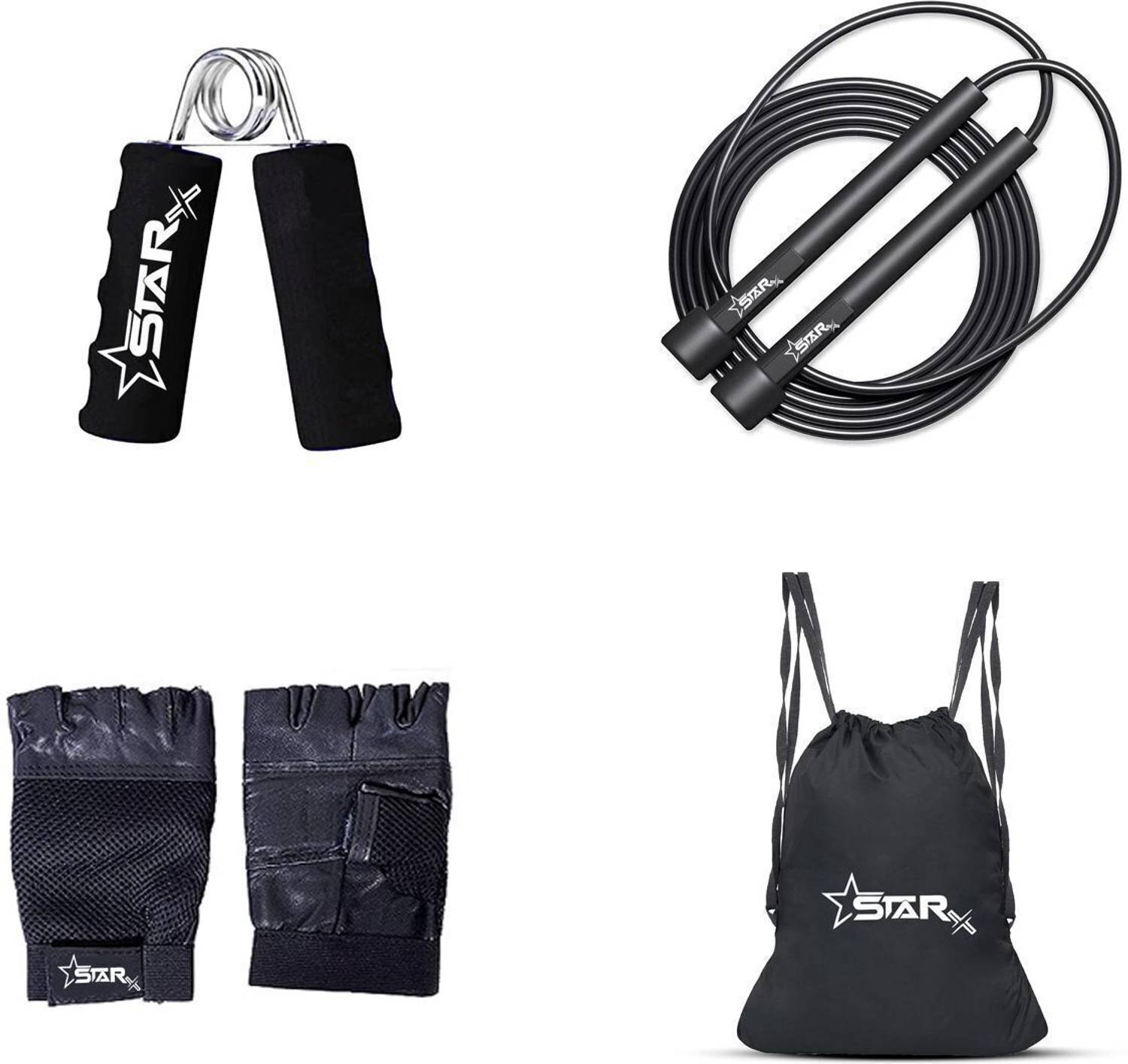 STARX 20 kg PVC Weight with 3ft Curl Rod and Accessories - Image 3
