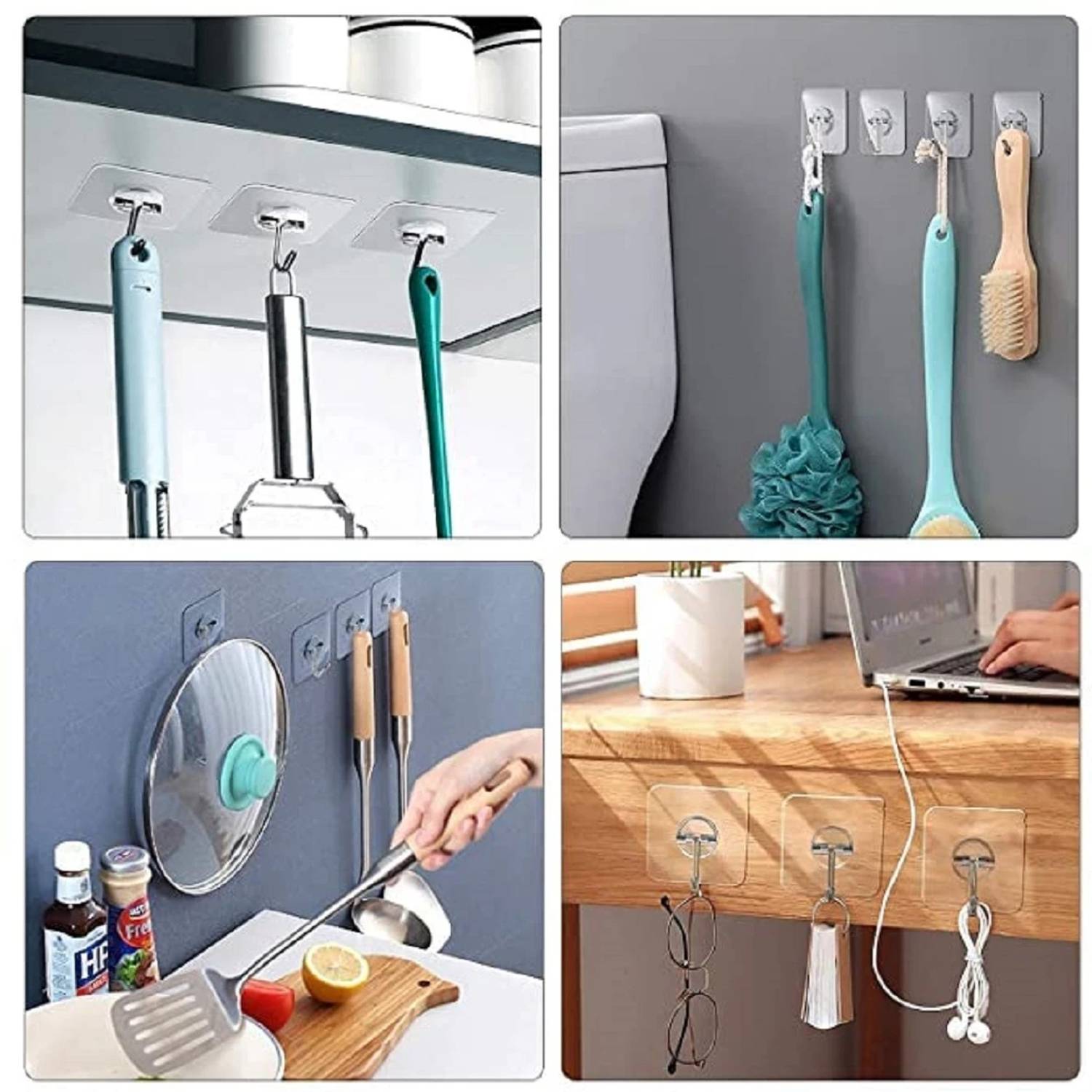 WAIT2SHOP Heavy Duty Hooks 50 Pack - Image 4