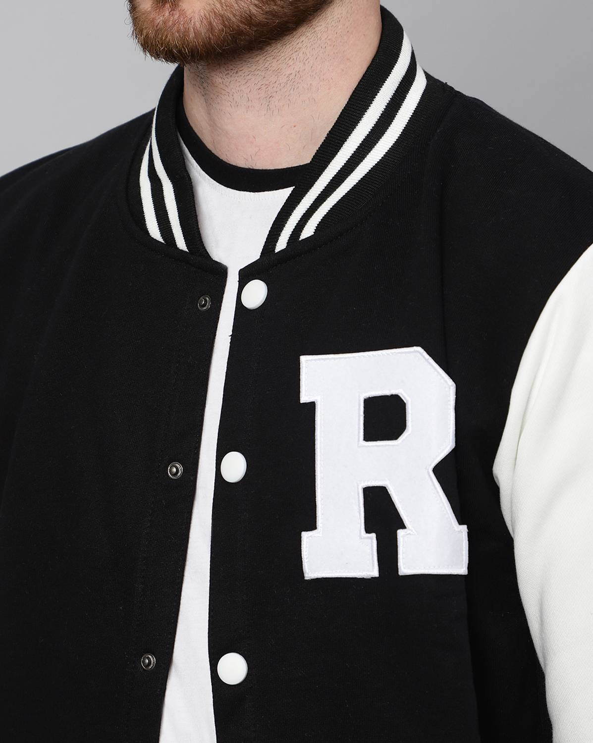 Stylisaa Full Sleeve Colorblock Men Jacket - Image 4