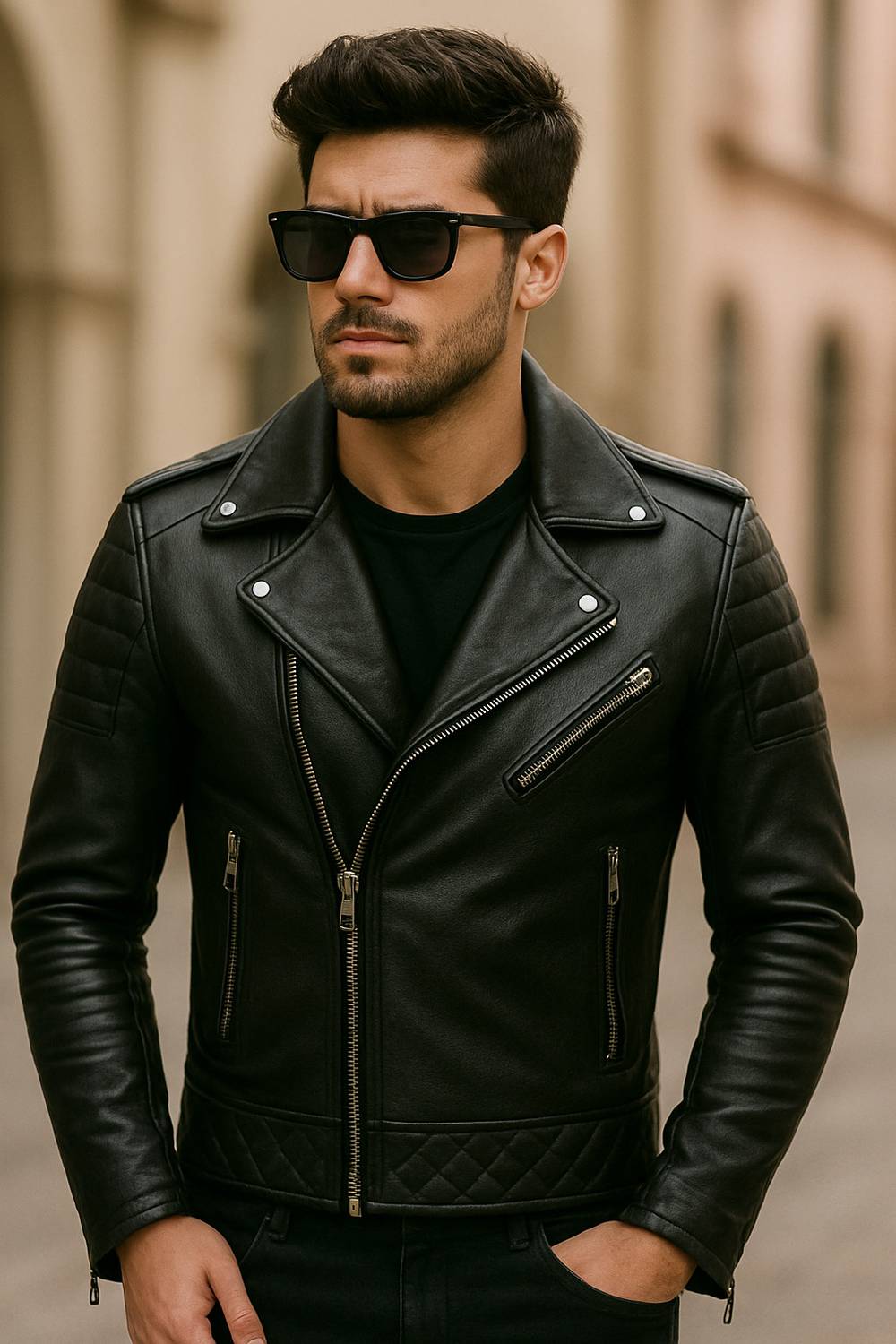 Shopfusionn Full Sleeve Solid Men Jacket - Image 4