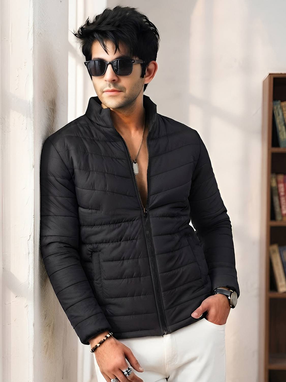 TEENZZI Men Puffer Jacket - Image 1